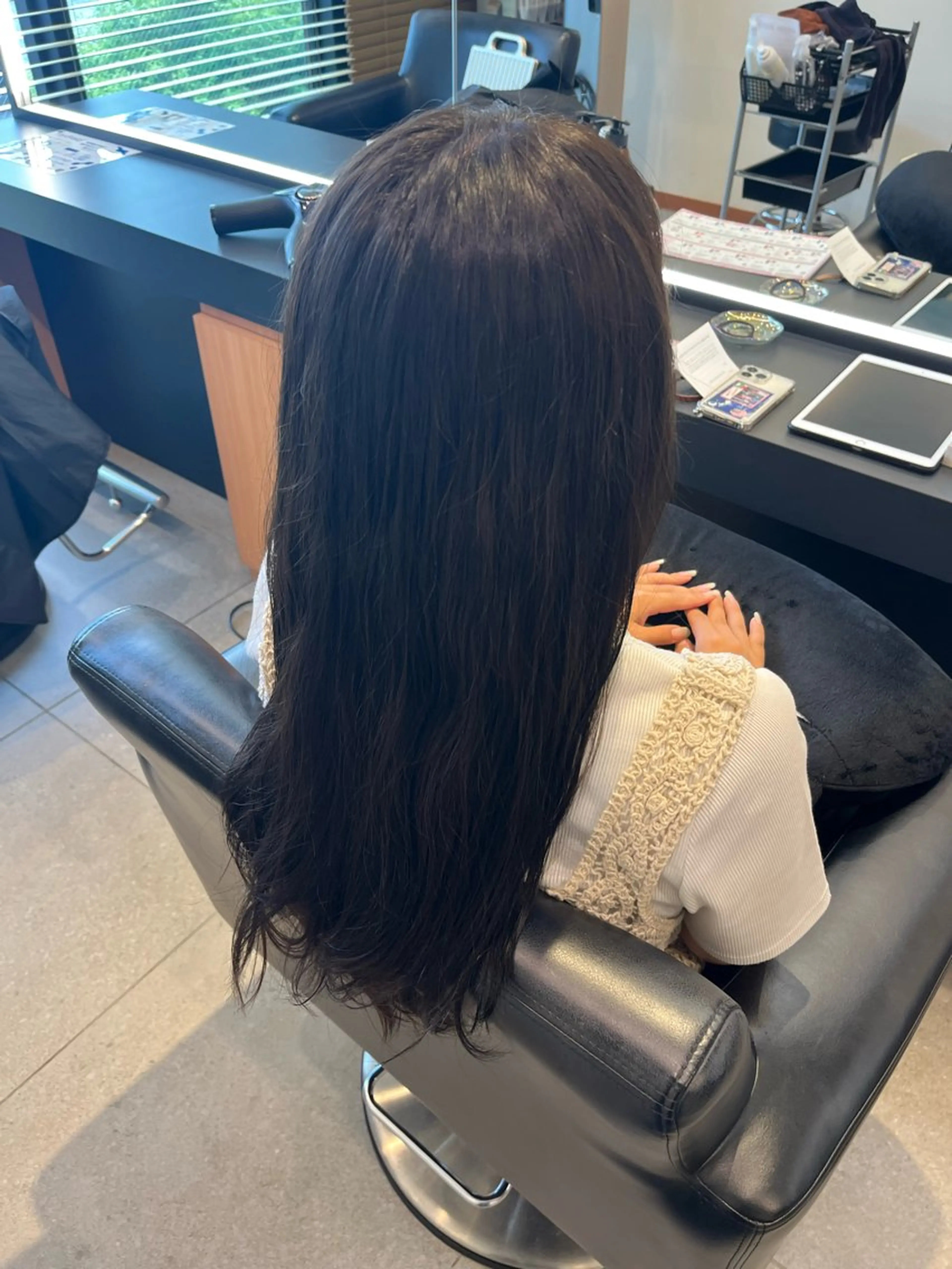 ロング カラー ブラウンカラー オリーブブラウン ERII /伏見 カットモデル募集中！のヘアスタイル