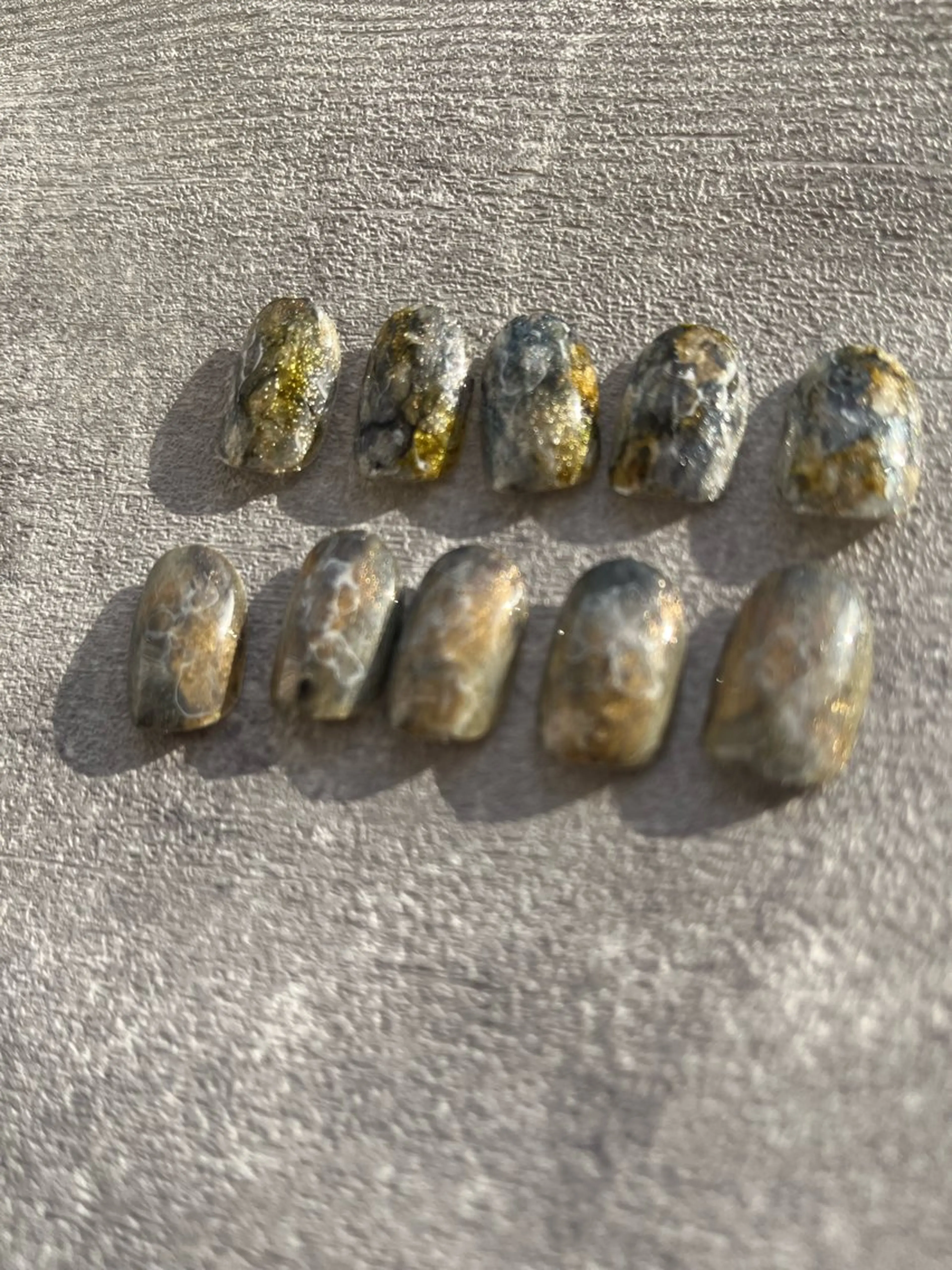 Foot オフあり　デザインfull(両足10本アート)120分の写真