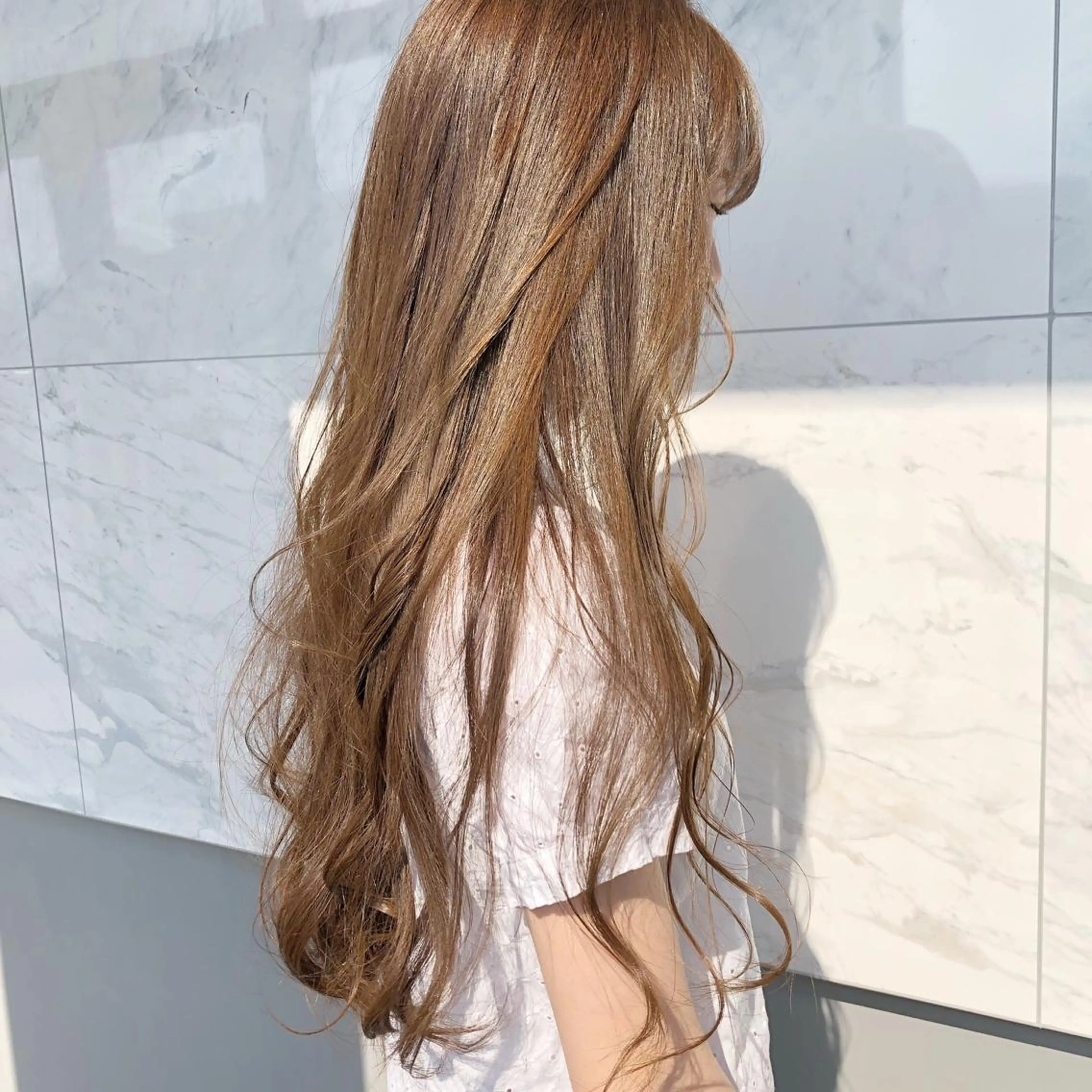 ロング カラー ヘアアレンジ yoshino yukoのマツエク・マツパデザイン