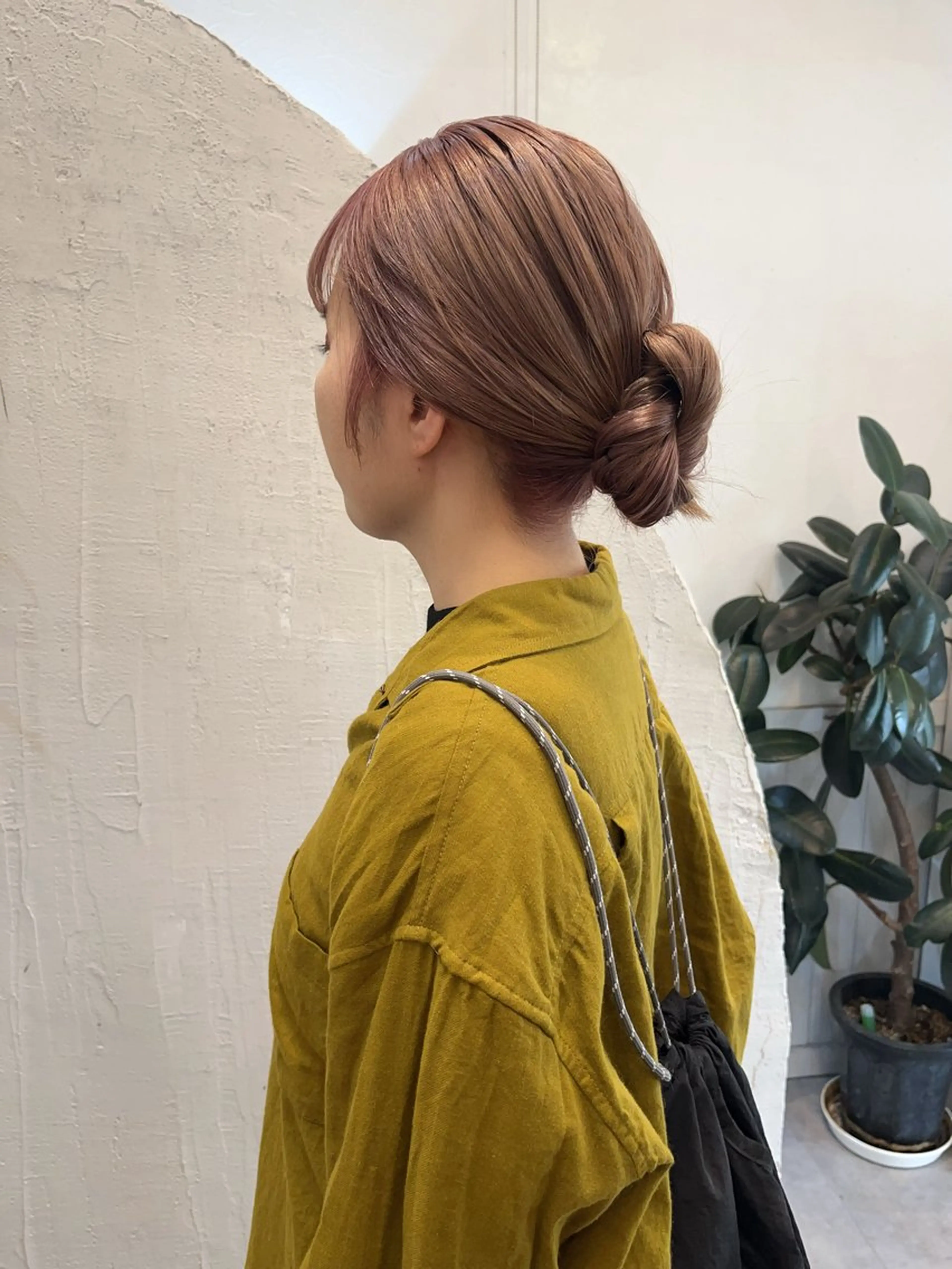 セミロング カラー カット ヘアカラー 金沢市/美容師/ 岡島由希美のマツエク・マツパデザイン