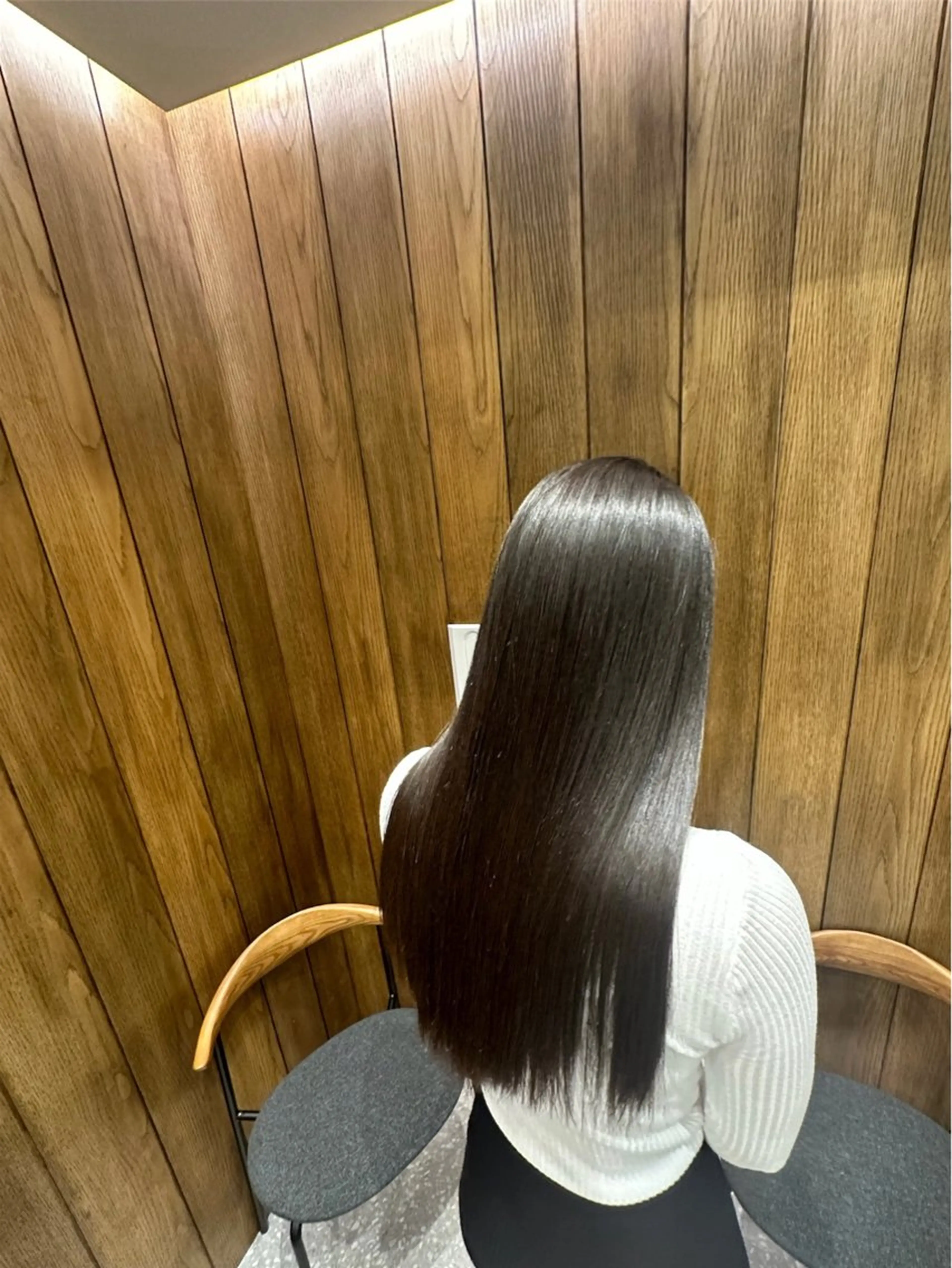 ロング 縮毛矯正 カット 縮毛矯正 トリートメント 荒木 理緒のヘアスタイル