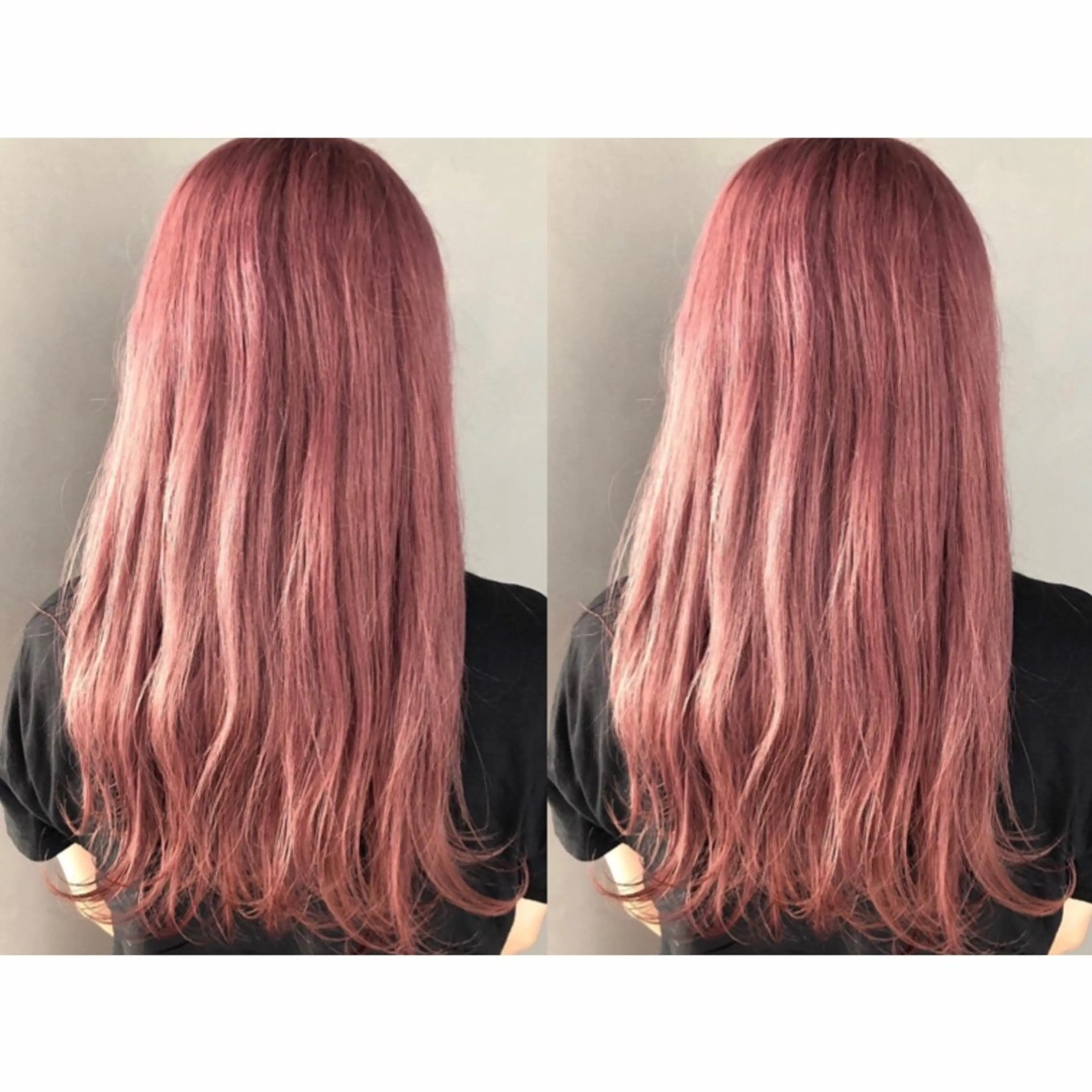 セミロング カラー エクステ/カラー 髪質改善/トミタのヘアスタイル