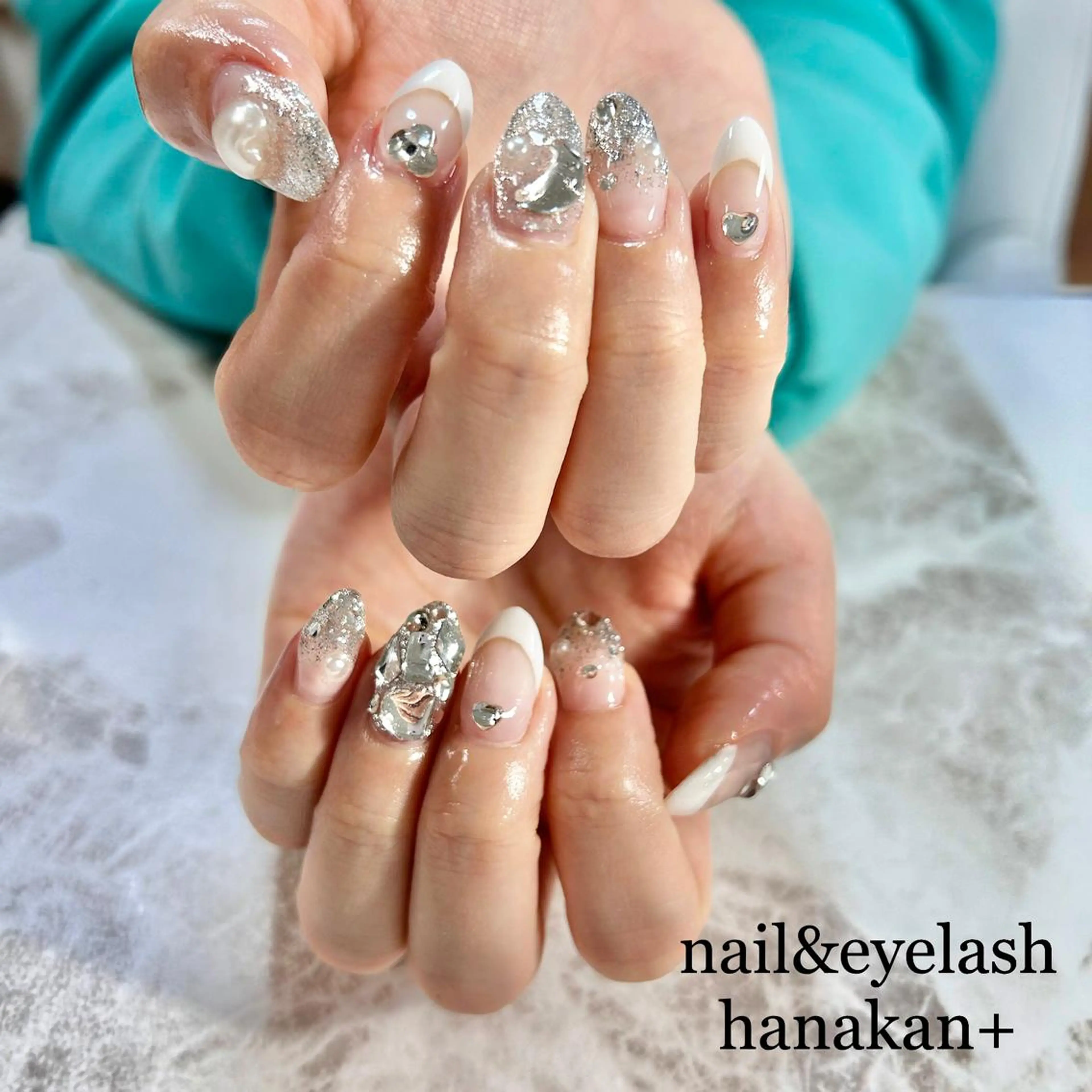 ネイル ストーンネイル S Fumiのネイルデザイン