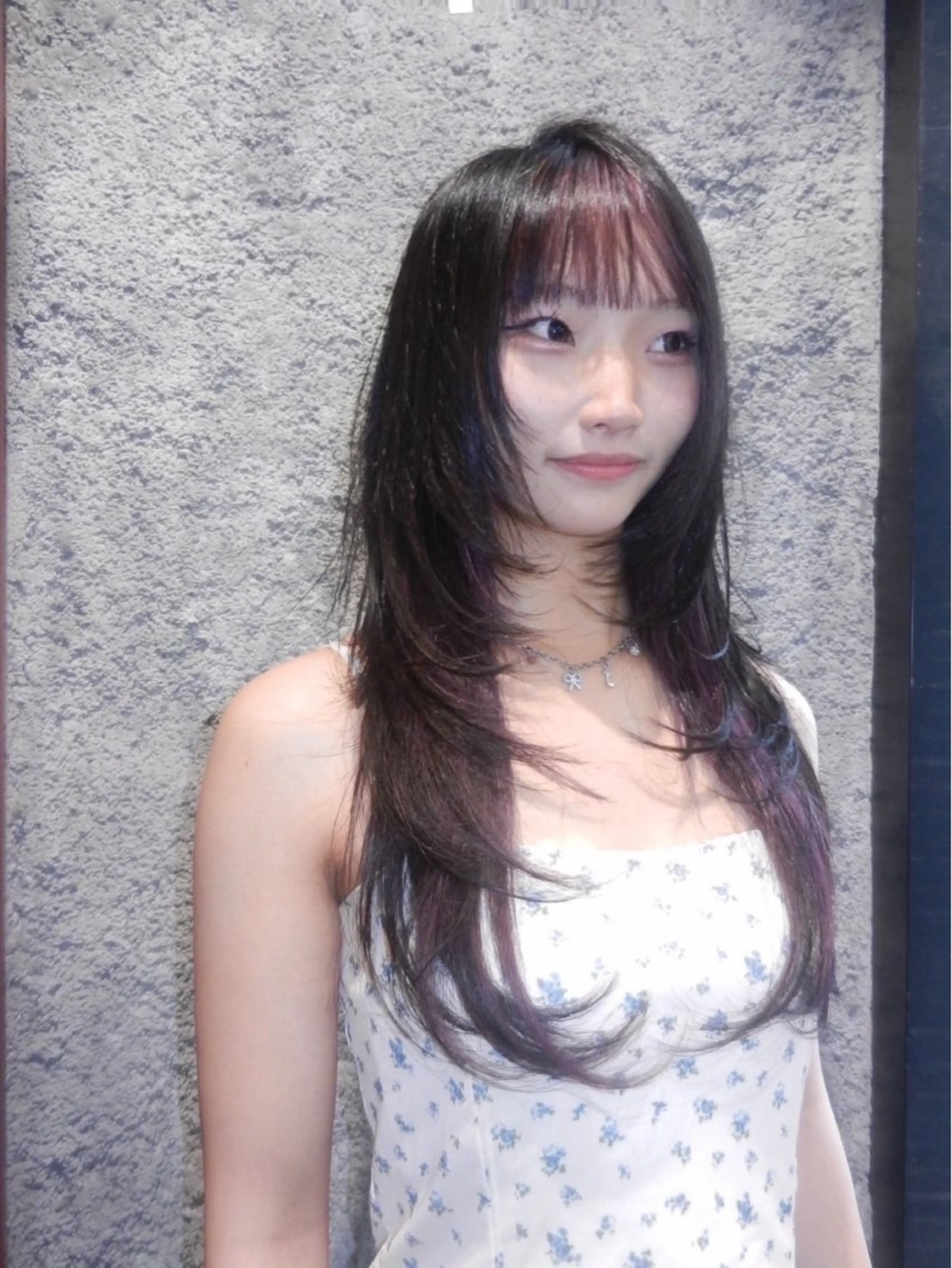 デザインカラー＋カット＋保湿トリートメント🪐°・*:.。の写真