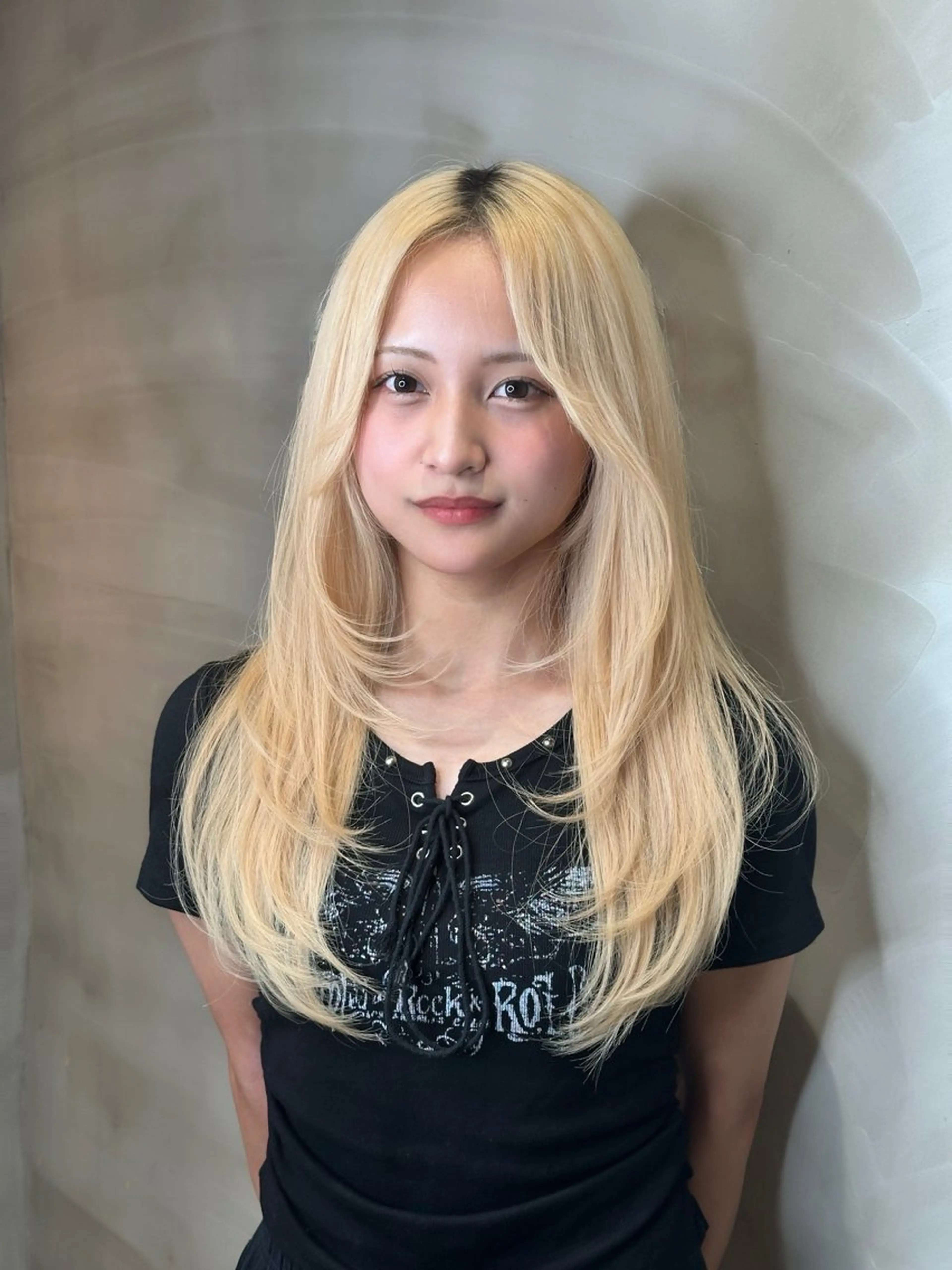 ロング カット aimu/レイヤー/ カラー/髪質改善のヘアスタイル