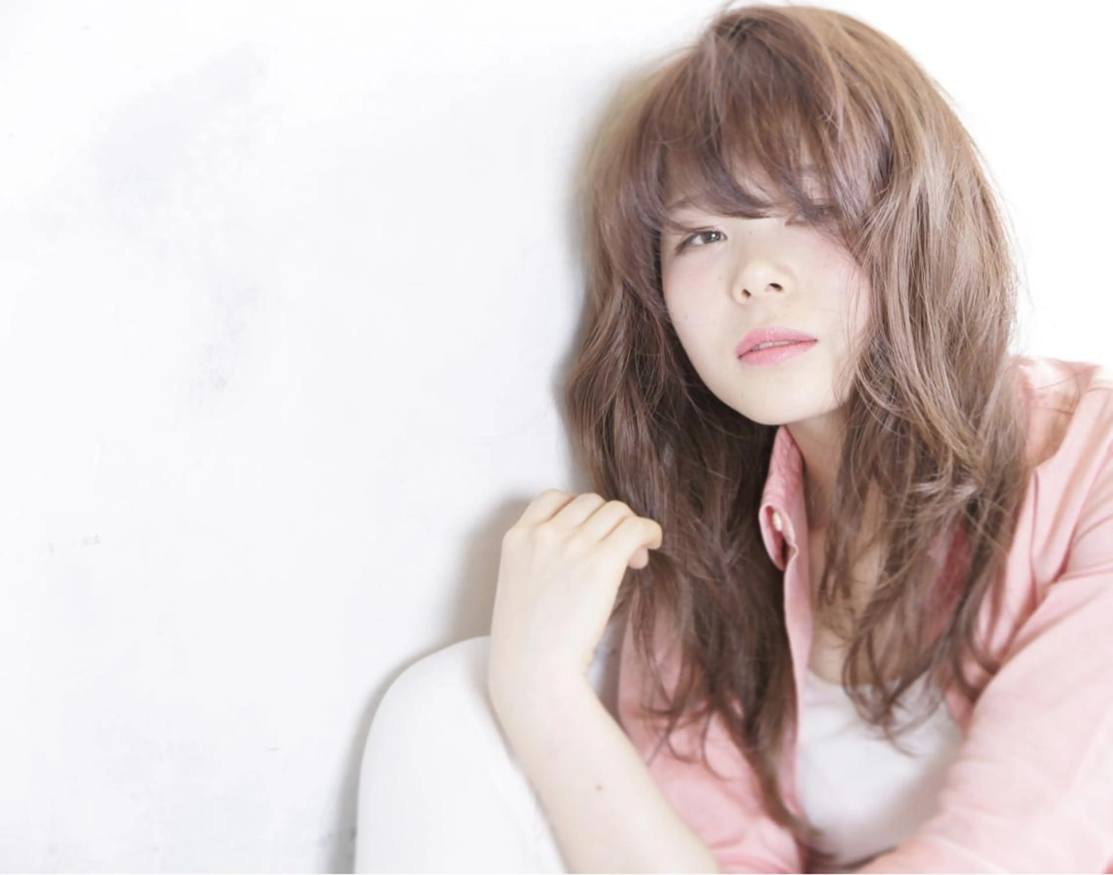 ミディアム 仁城 了祐のヘアスタイル