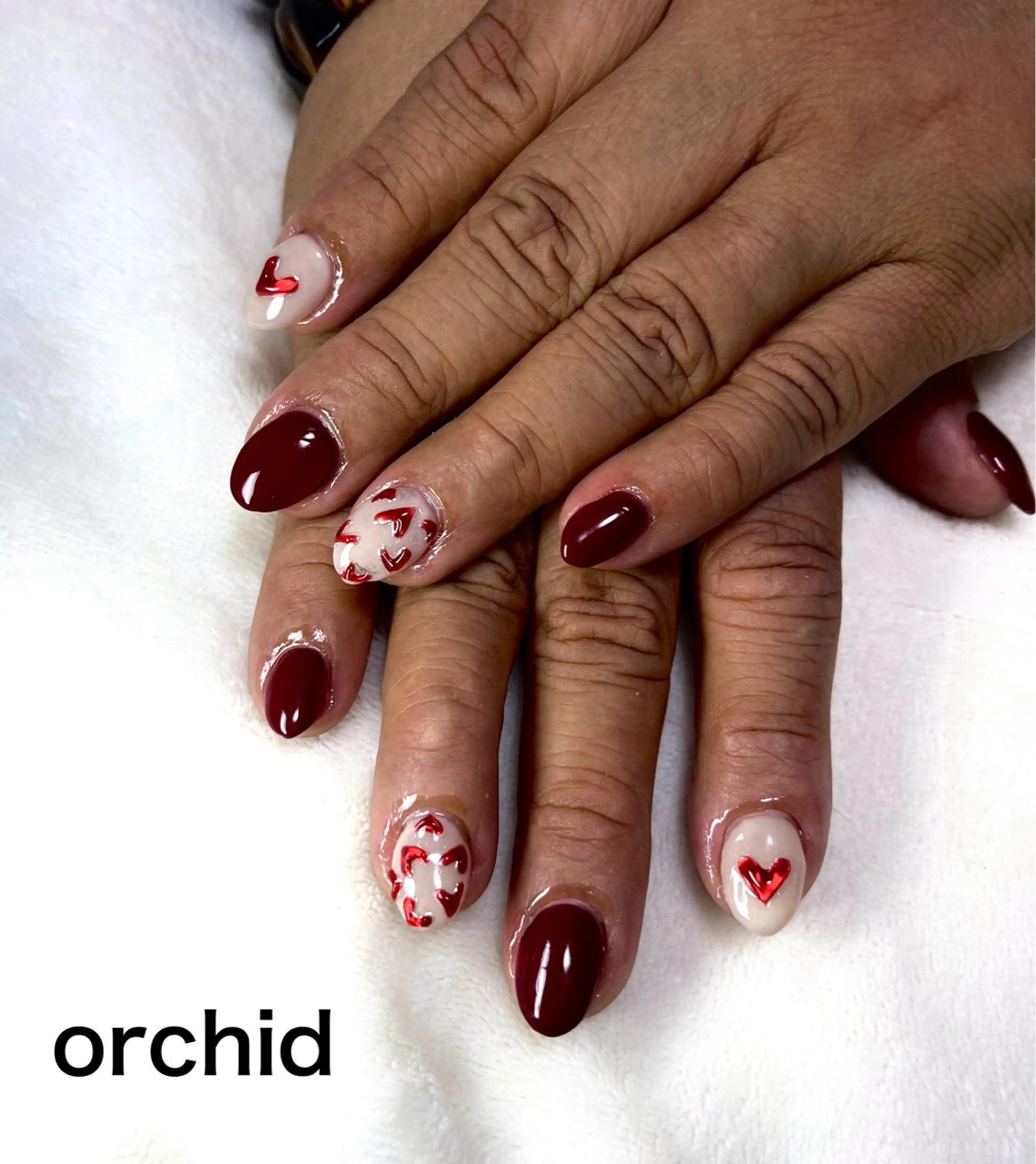 ネイル orchid ♡オーキッドのネイルデザイン