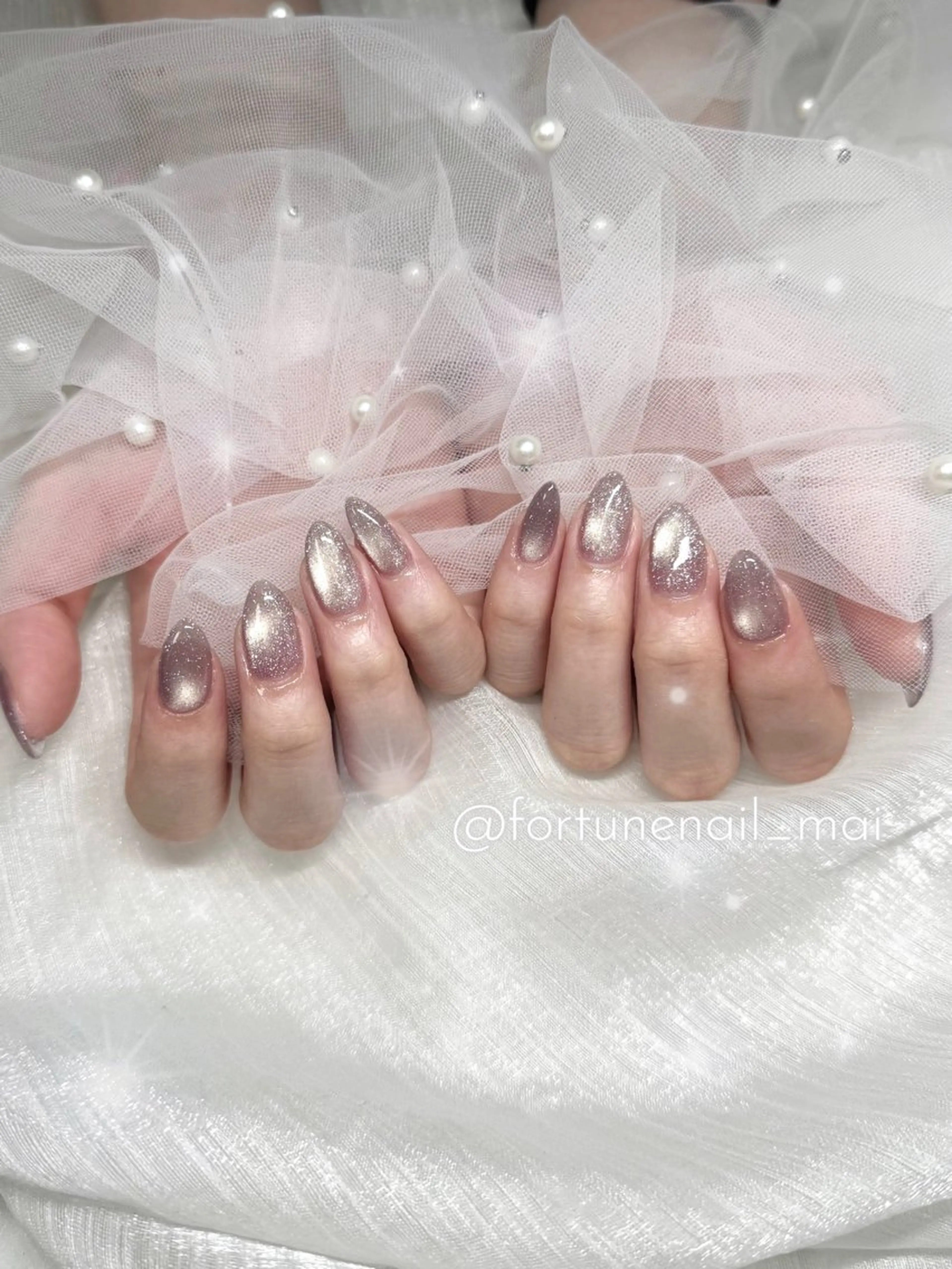 ネイル フラッシュネイル フラッシュマグ ハンドネイル 🎀Mai 🎀✩.*のネイルデザイン