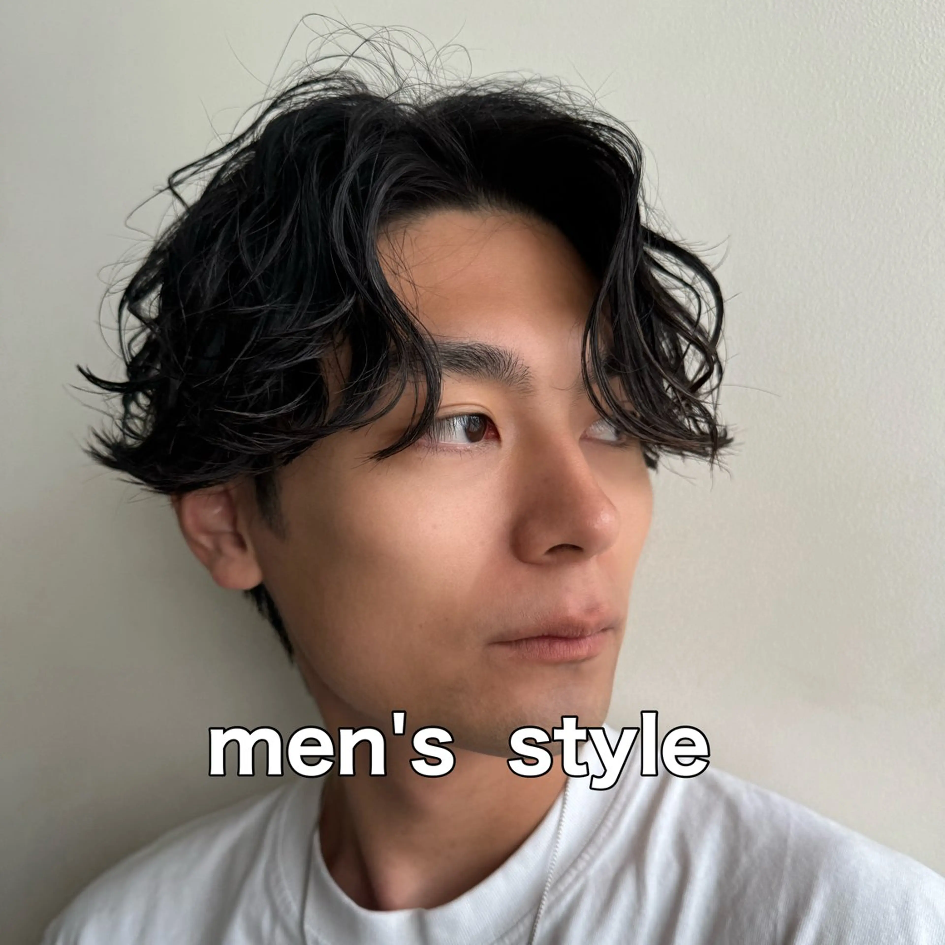 パーマ メンズ 曲がる縮毛矯正 バレイヤージュ森田のヘアスタイル