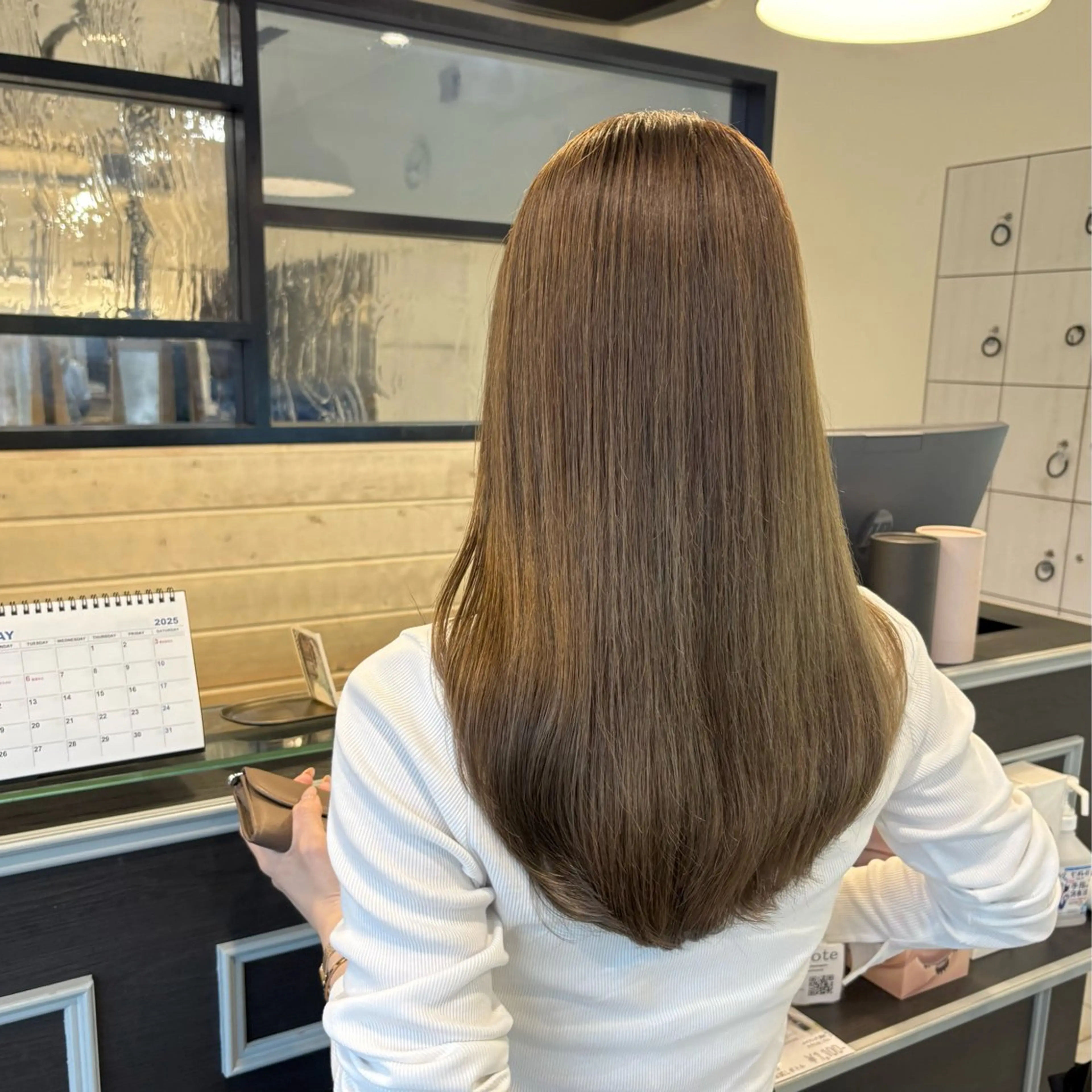 ロング カラー スナコザワ レナのヘアスタイル