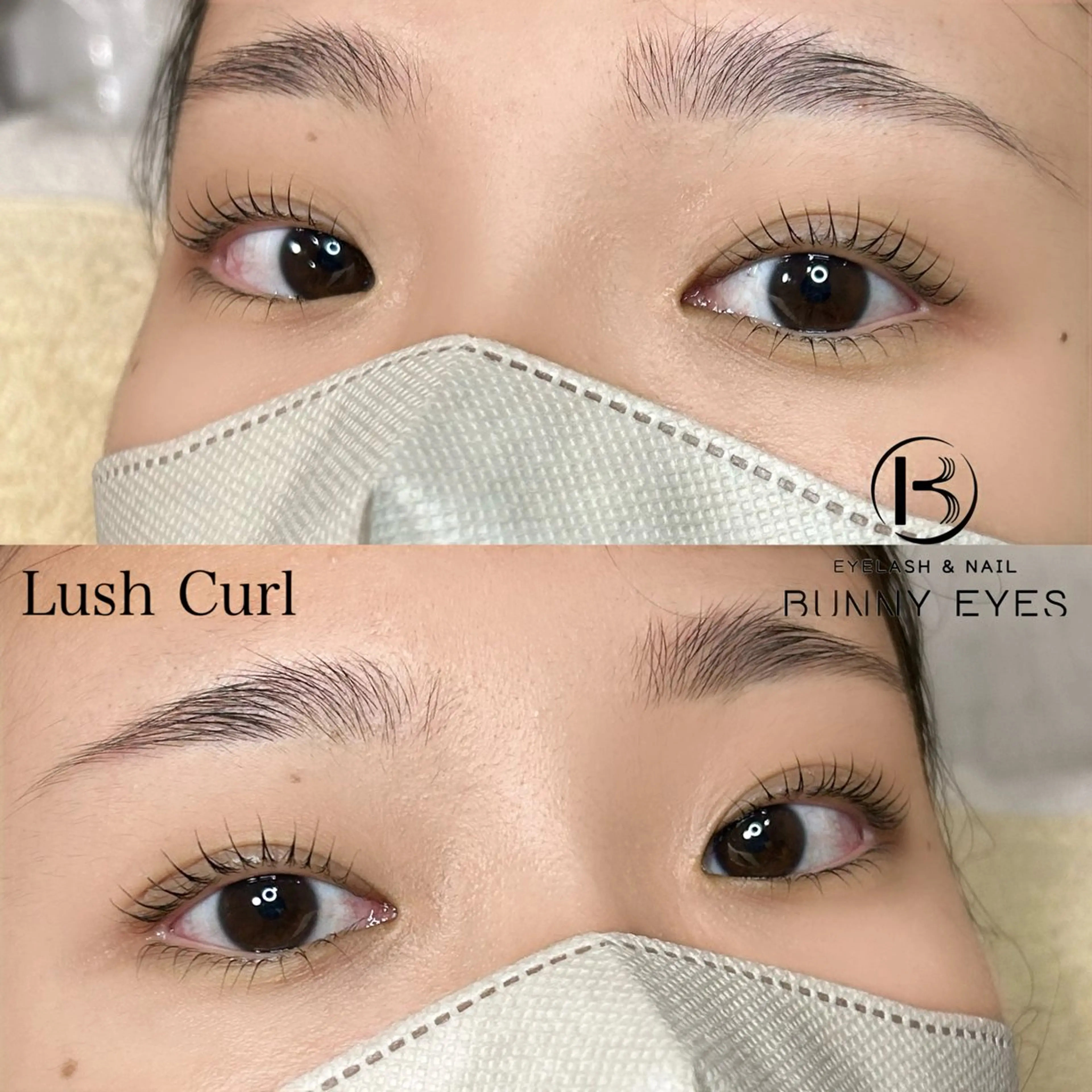 マツエク・マツパ 下まつげエクステ 一重×まつ毛パーマ mila ★彡hinaのマツエク・マツパデザイン