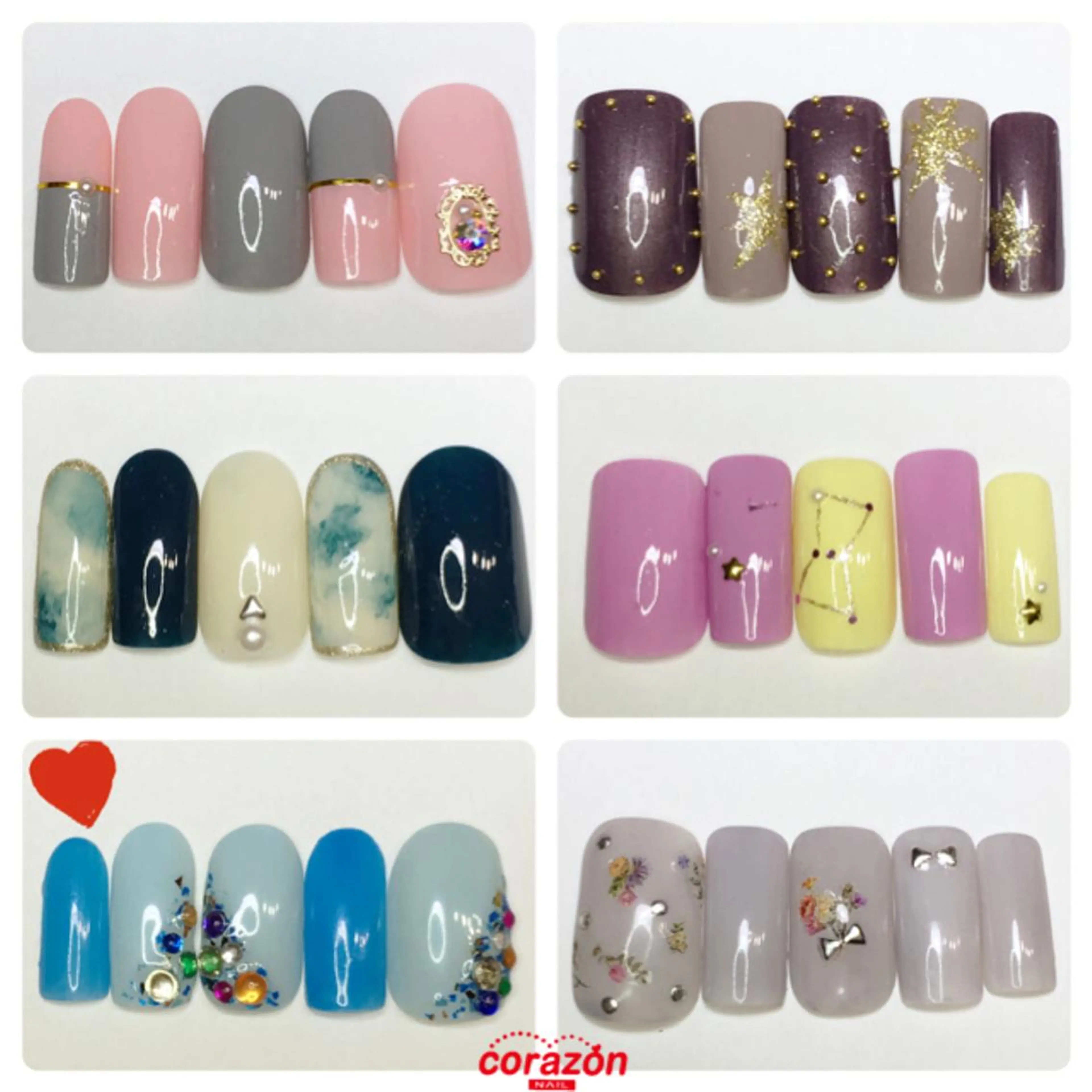 ネイル アートネイル 成人式 ジェルネイル ネイリスト aicoのネイルデザイン