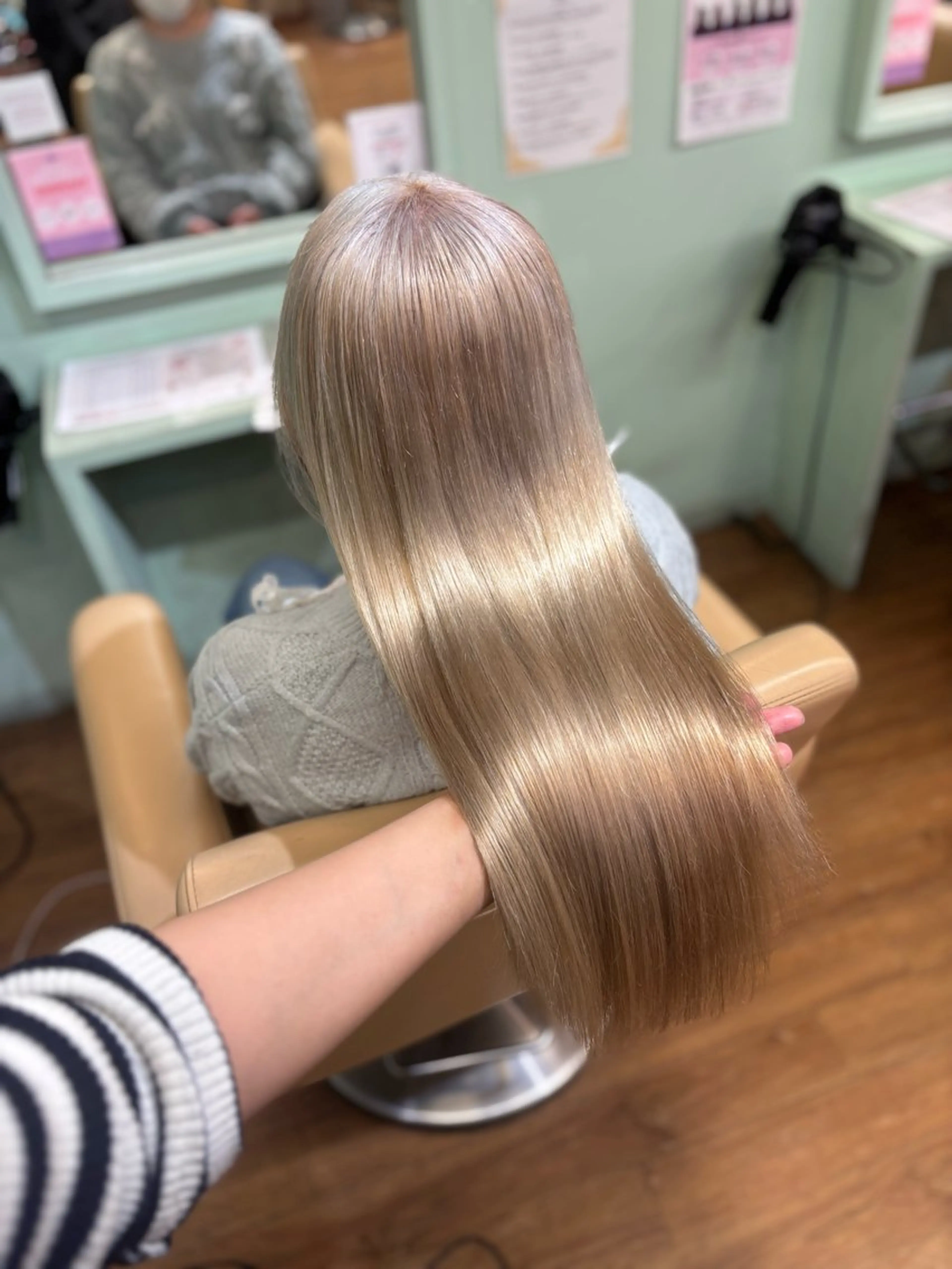 カラー ヘアカラー ブリーチカラー/ maru🩵💚のヘアスタイル