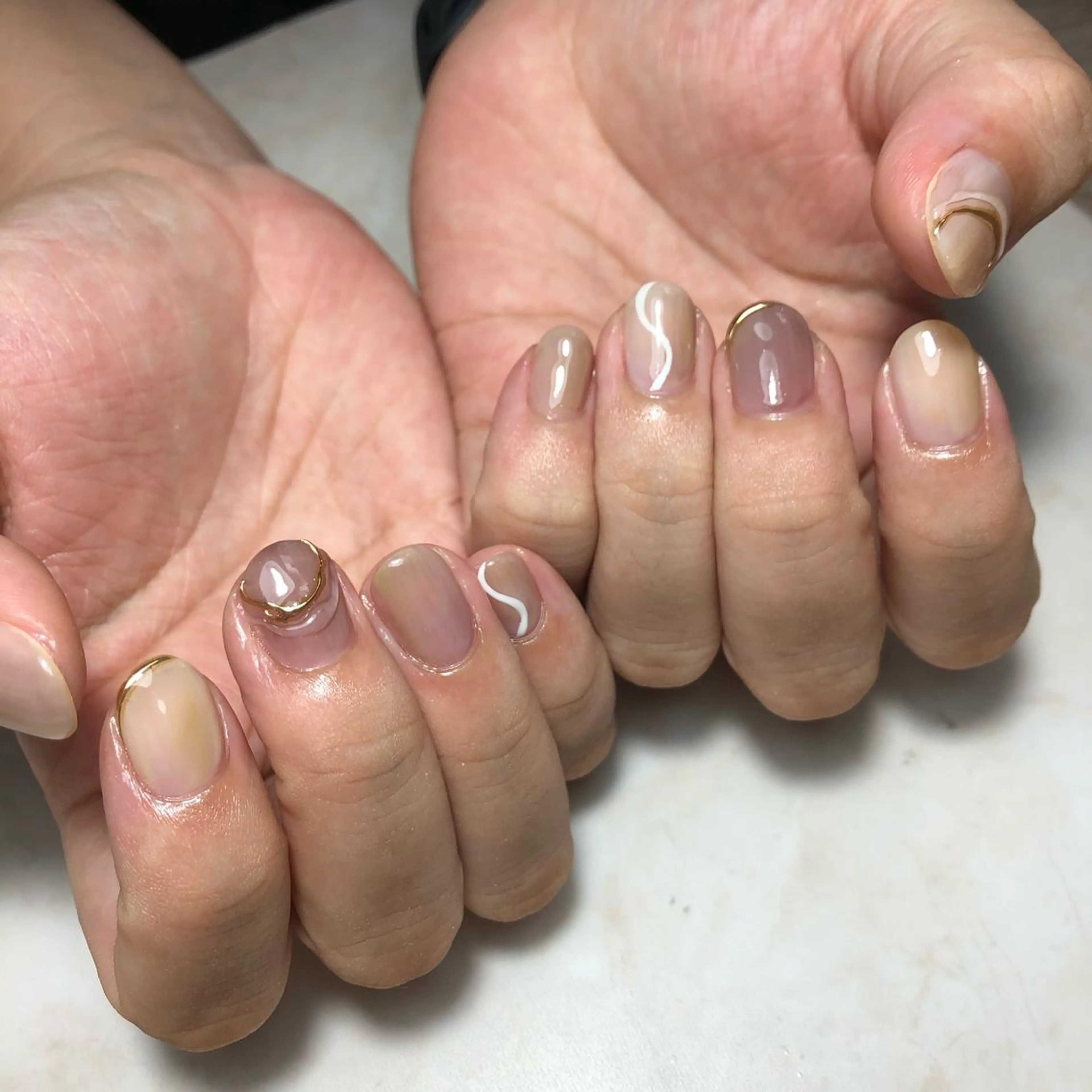ネイル ハンドネイル Lee.nail ハルカのネイルデザイン