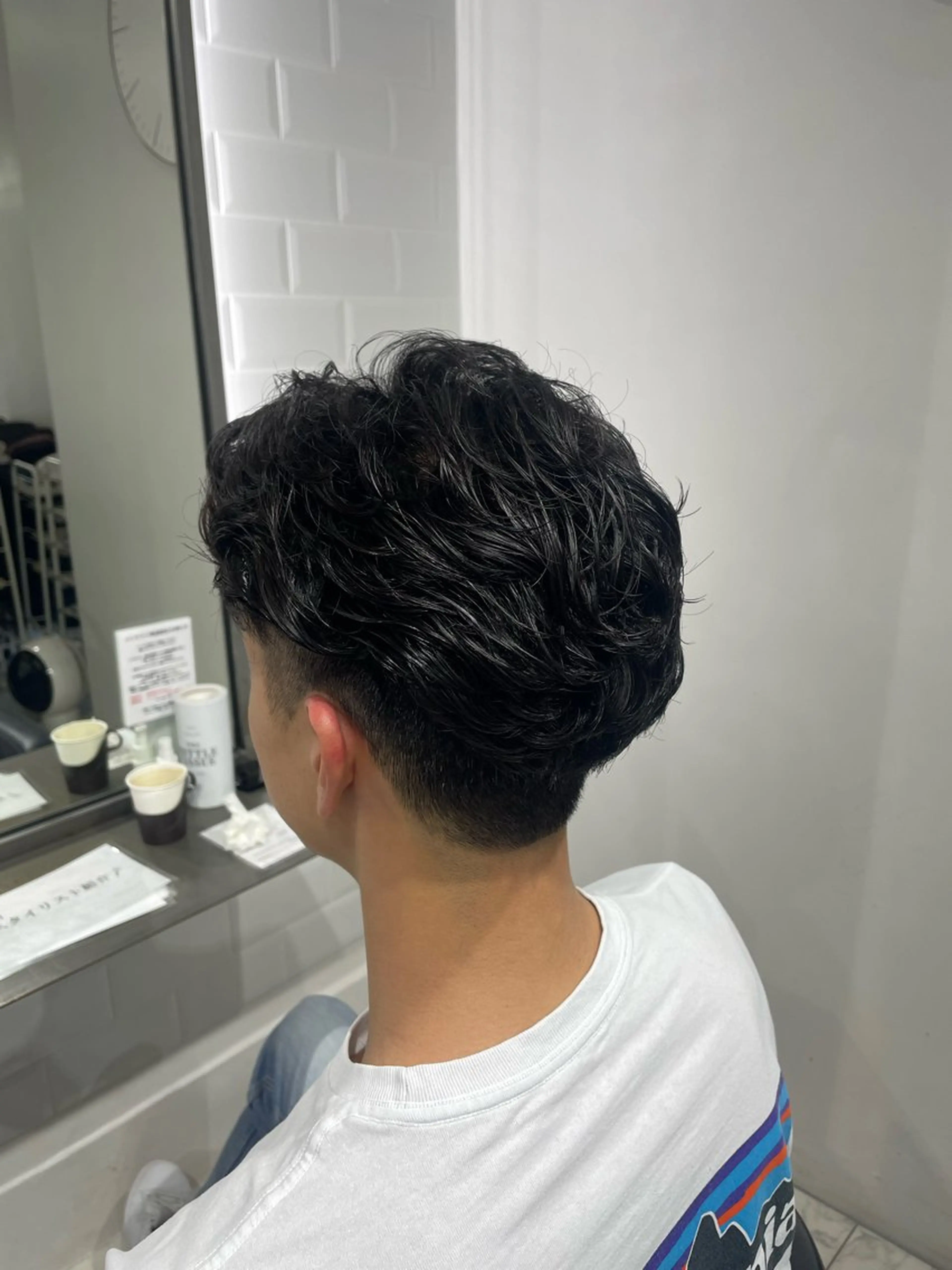 パーマ メンズ カット ヘッドスパ 🫧透明感カラー 🫧Aoiのヘアスタイル