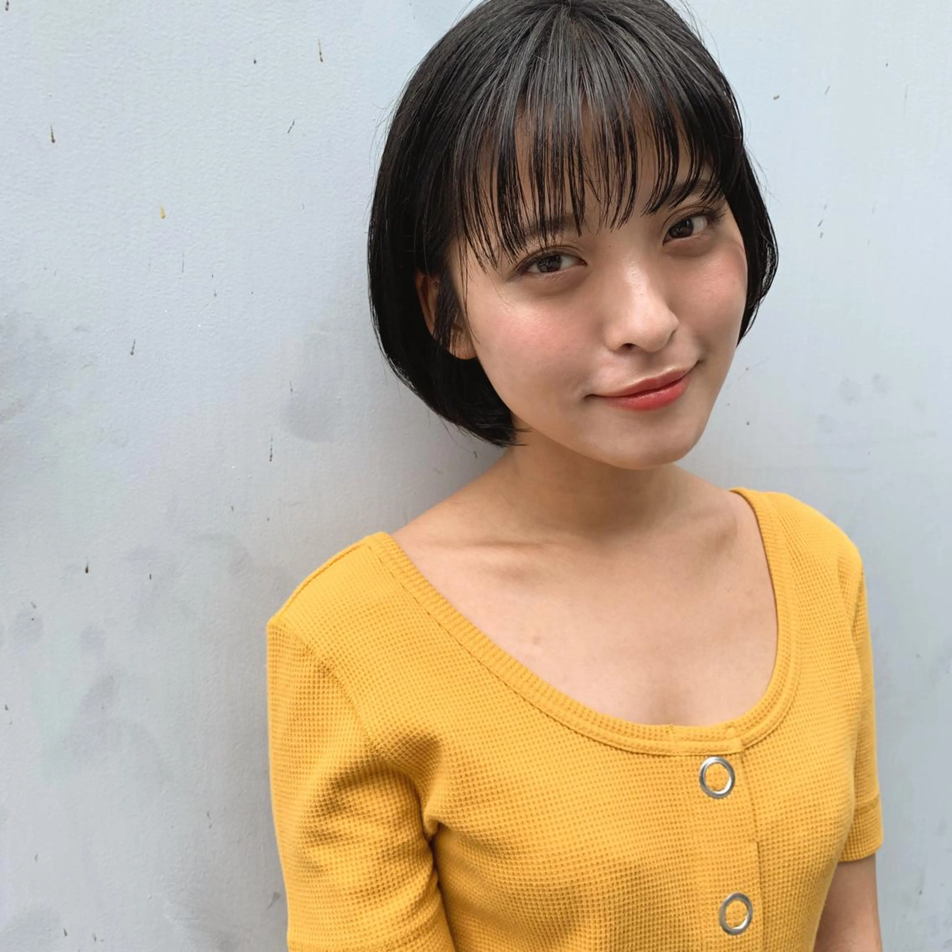 ショート 銀座🤍ボブ/ ミディアム/佐野夢美のヘアスタイル