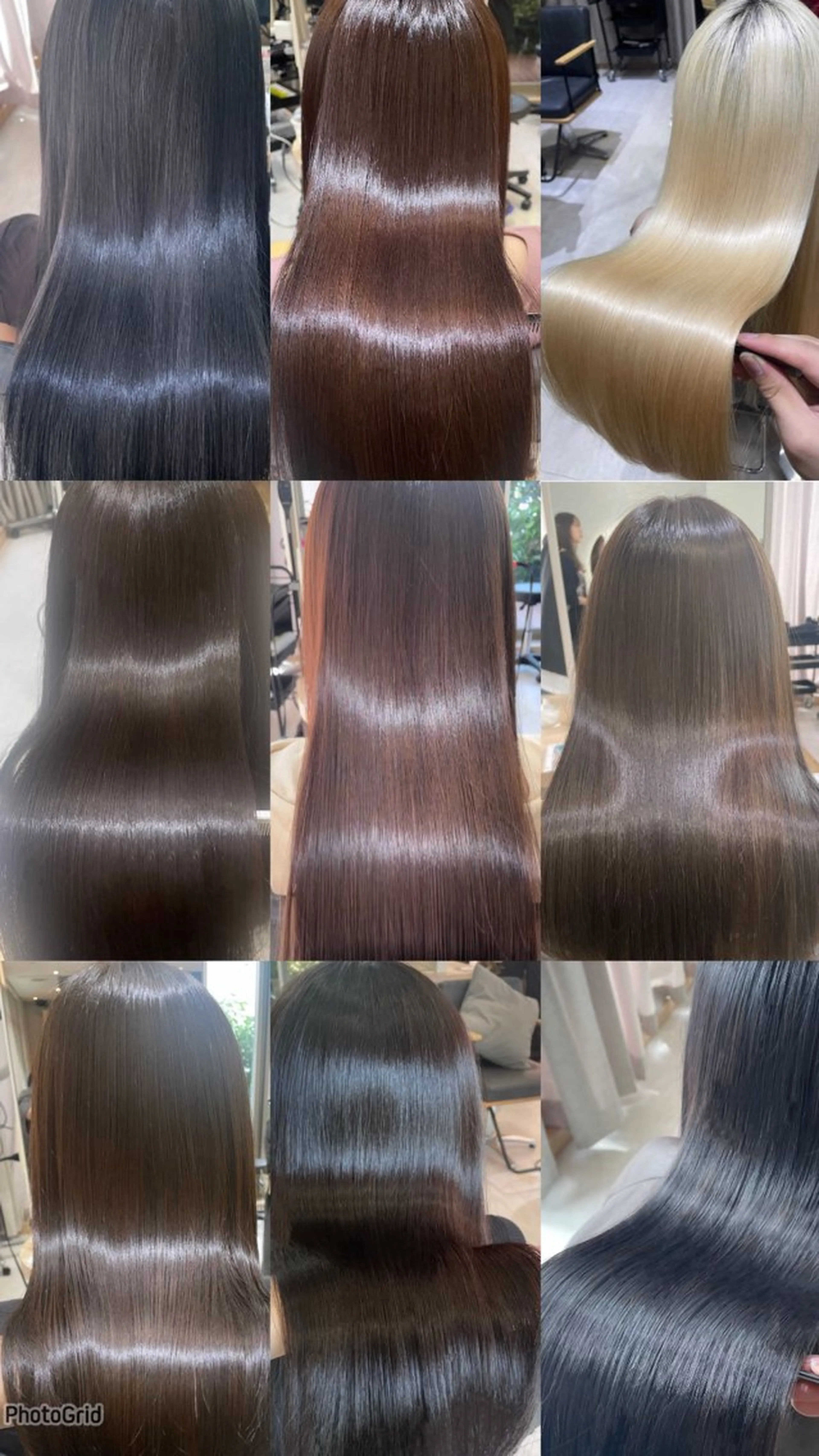 ロング ハッシュカット🖤✨ 顔周り/韓国ヘアのヘアスタイル