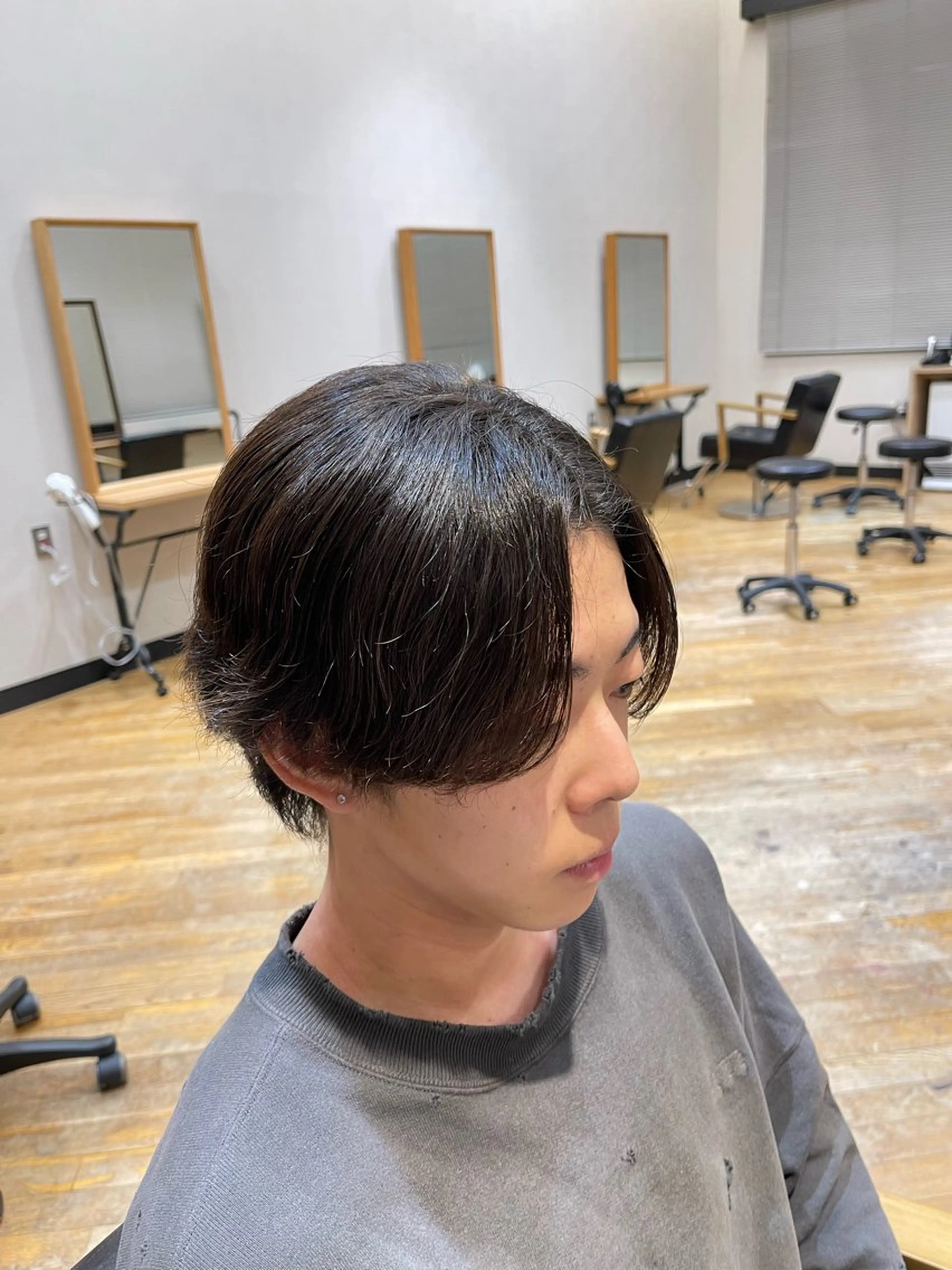 パーマ メンズ メンズパーマ ニュアンスパーマ 佐藤 海璃のヘアスタイル