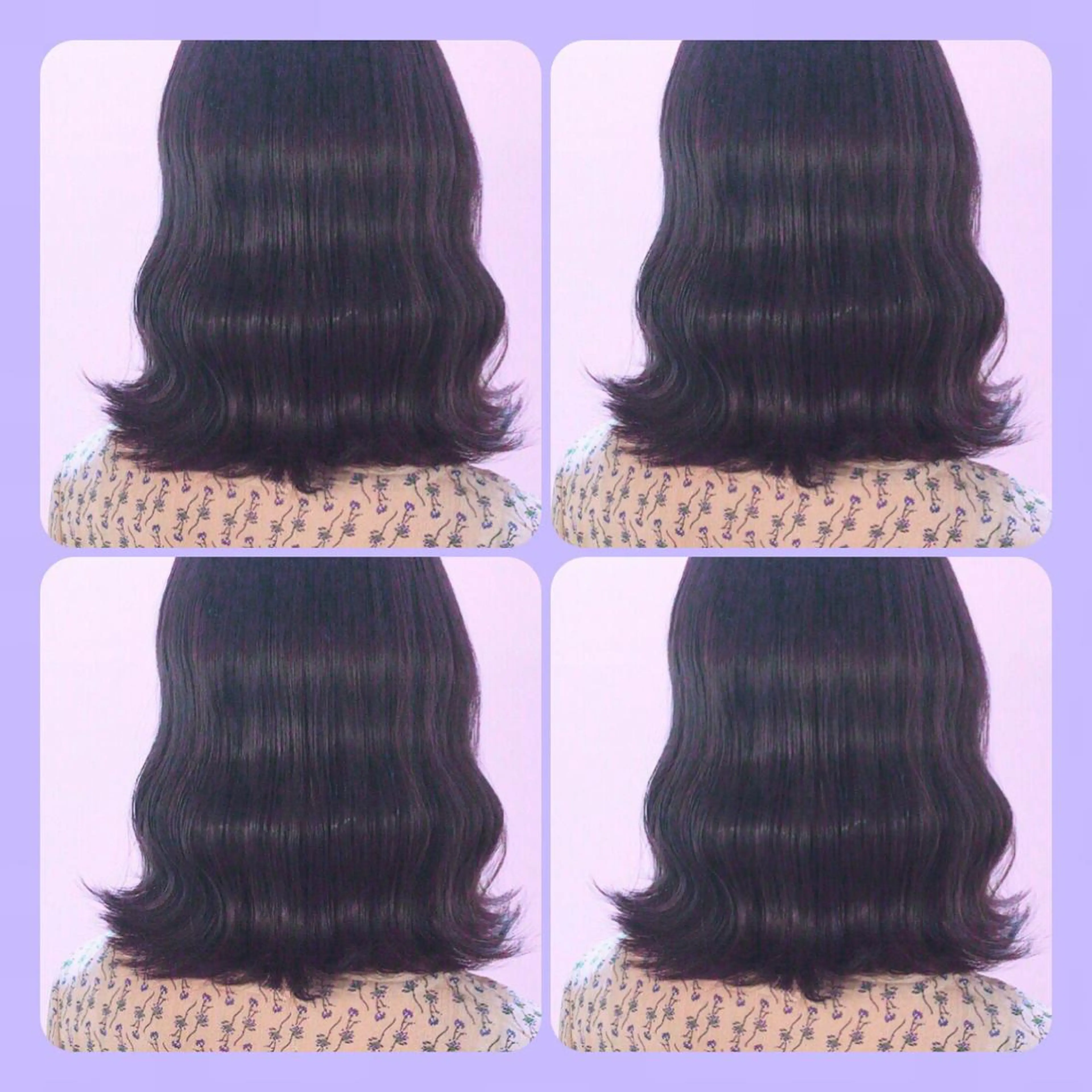 ミディアム カラー ヘアアレンジ グレージュ ハイライトカラー モーヴグレージュ ハイライト ムルギョル巻き 柔らか垢抜けｶﾗｰと ｶｯﾄ🫧ASUKAのヘアスタイル