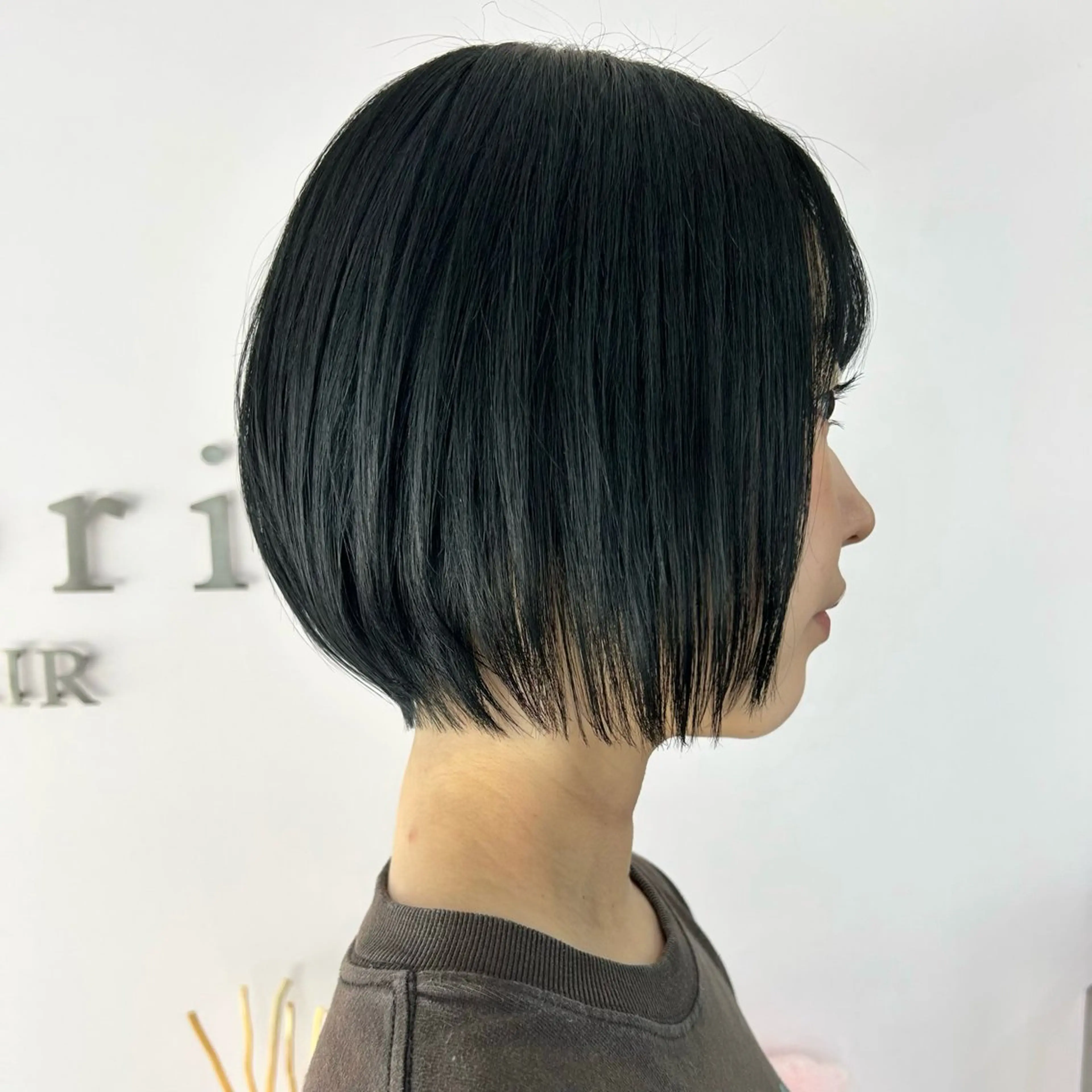 ショート ボブ 似合わせカット カット トリートメント ボブ×艶髪｜ 艶カラー🩶石橋怜大のヘアスタイル