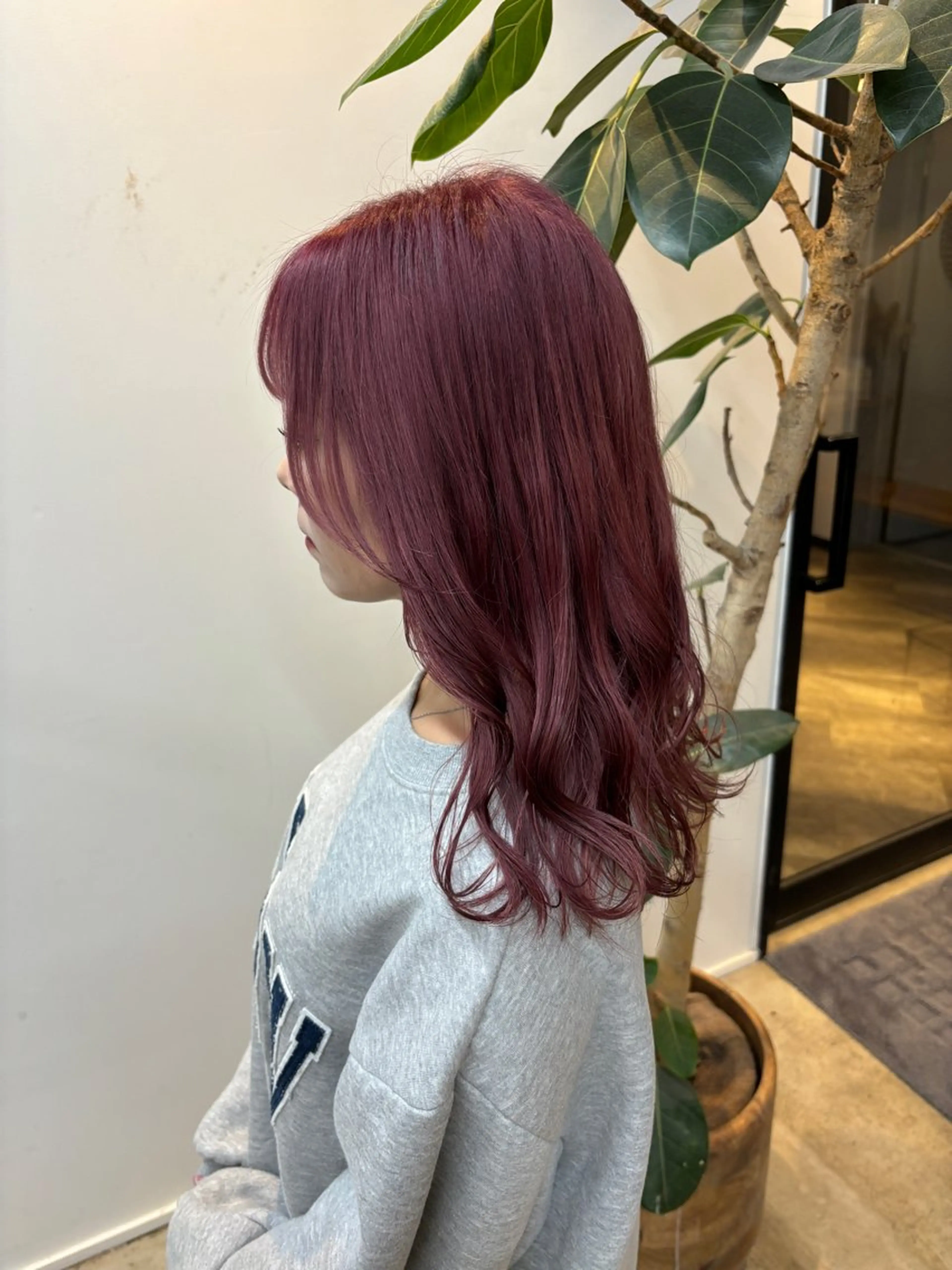 セミロング カラー 🌼ハイライト透明感 🌼maiのヘアスタイル