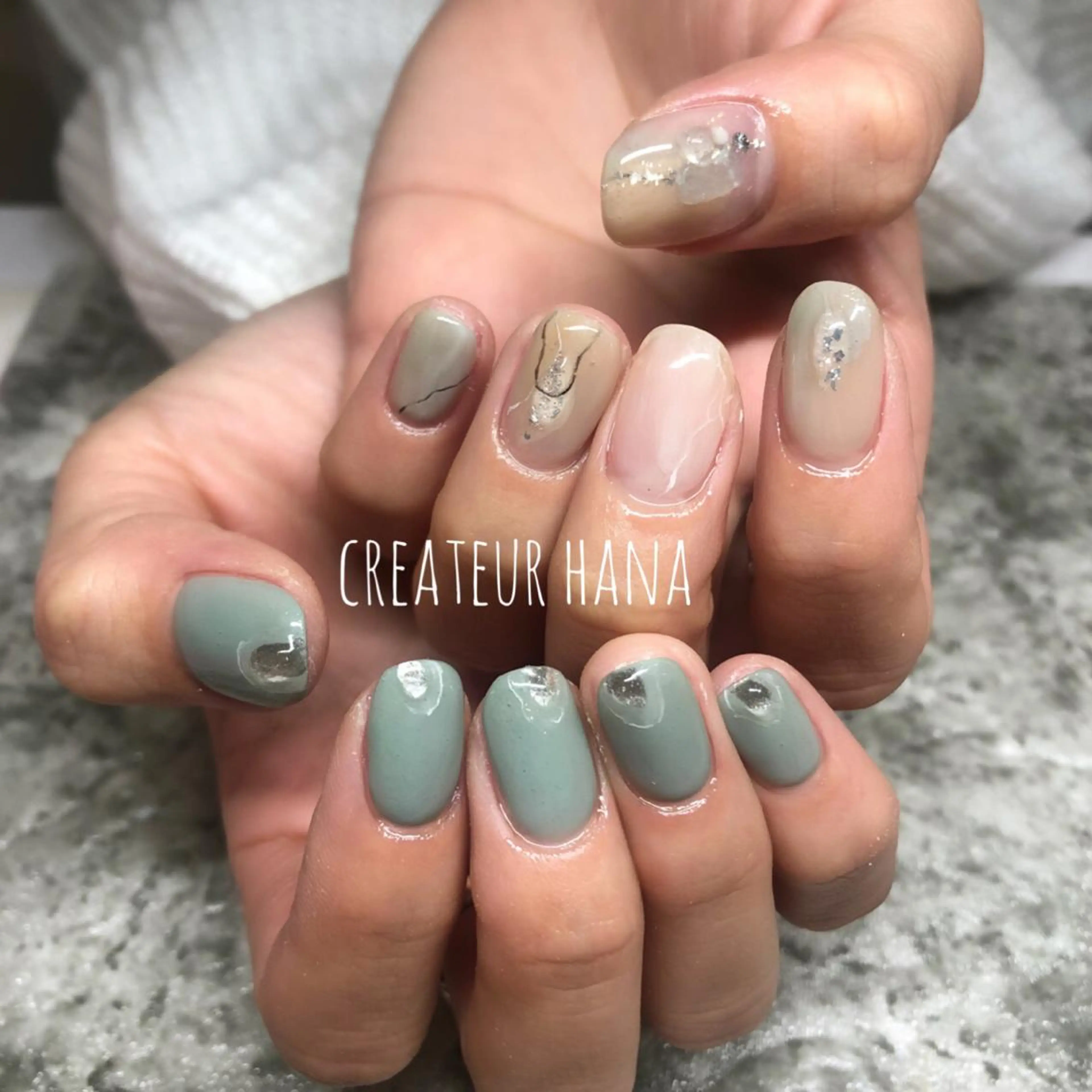 ネイル 三橋 結菜のネイルデザイン