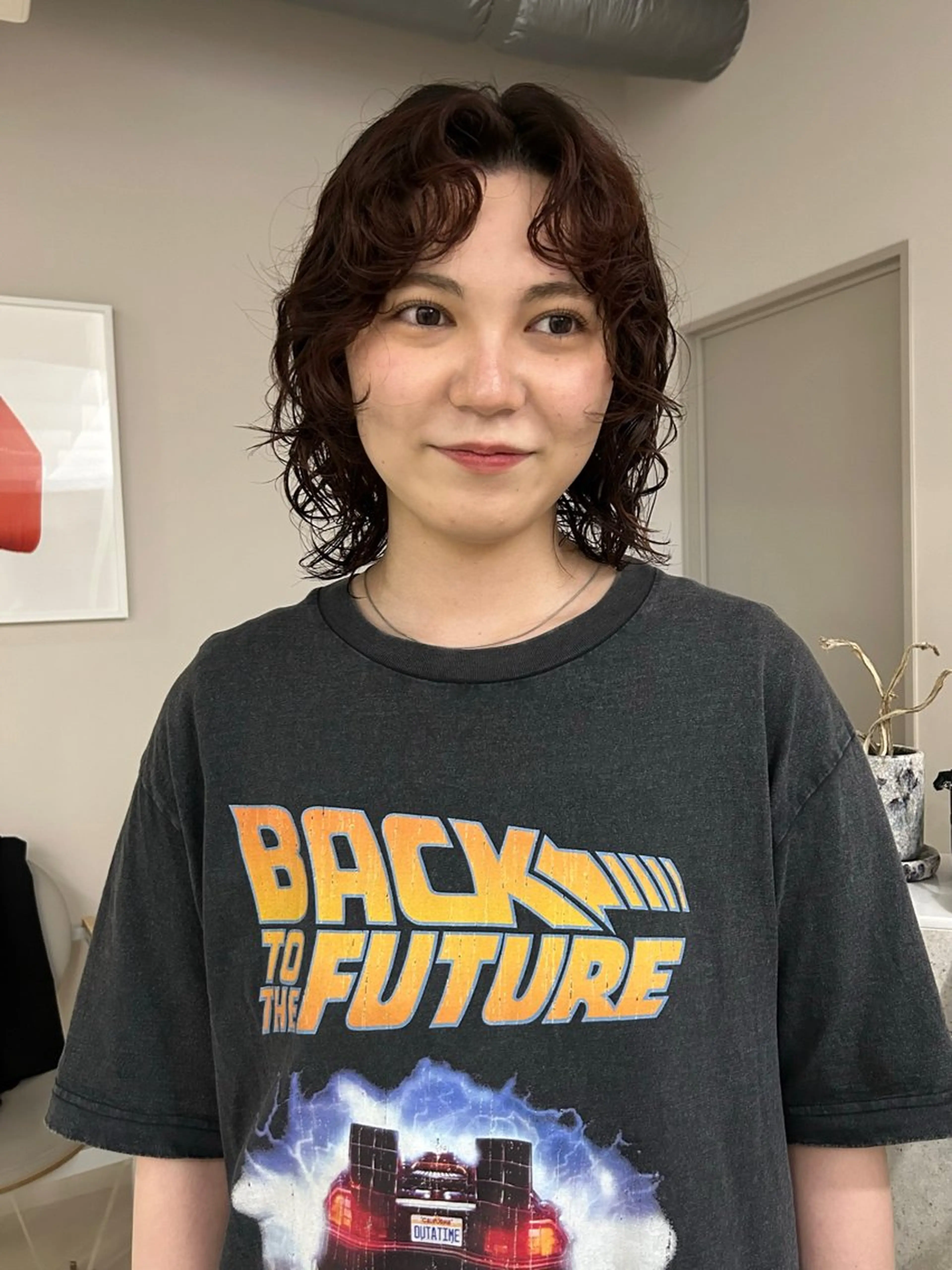 ミディアム パーマ aika/パーマ/ ショート/伏見のヘアスタイル