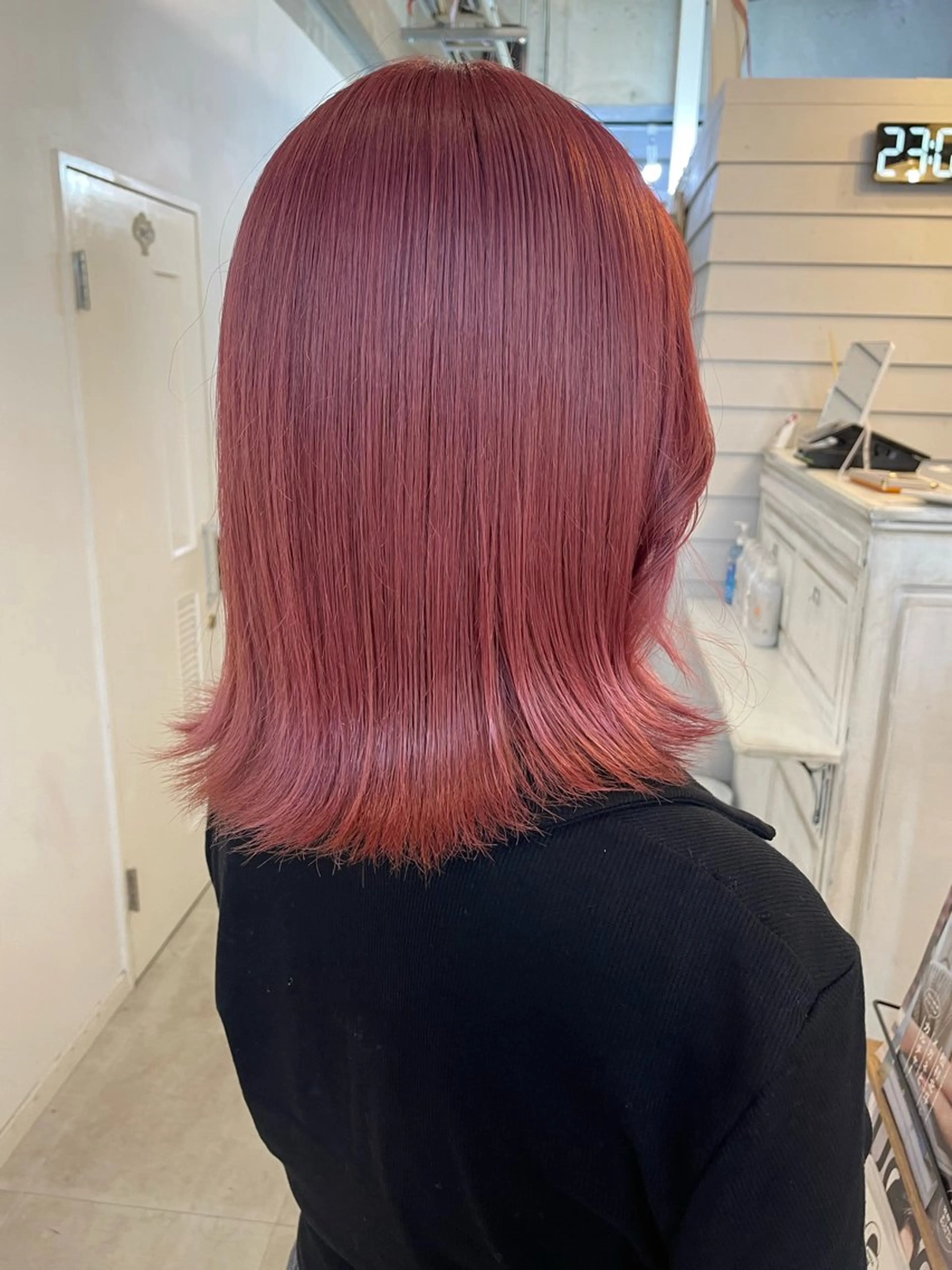 ミディアム カラー ヘアカラー hayato/ ハイトーン/レイヤーのヘアスタイル