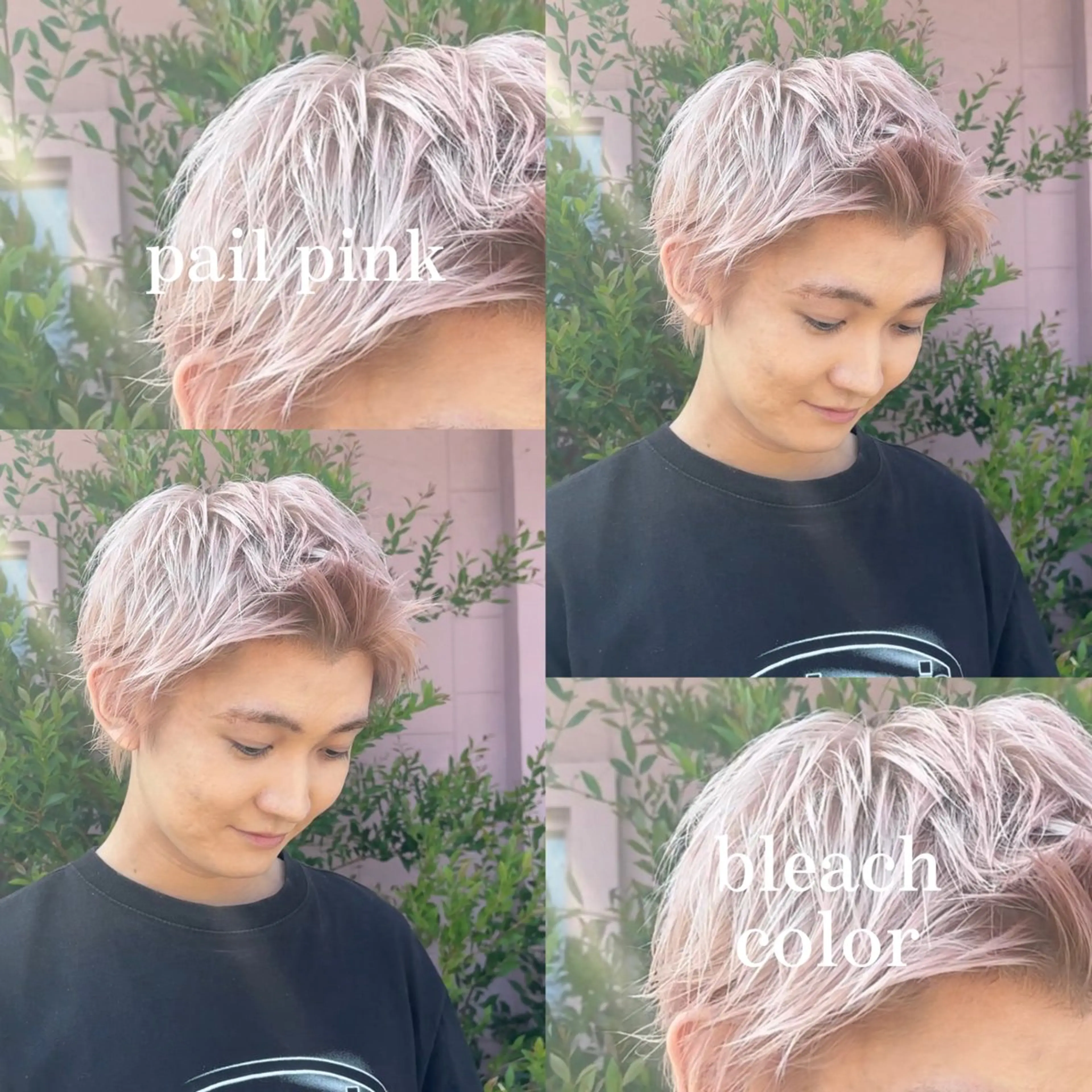 ショート カラー メンズ メンズブリーチ ブリーチ 似合わせレイヤー/ Wカラー🧸こころのヘアスタイル