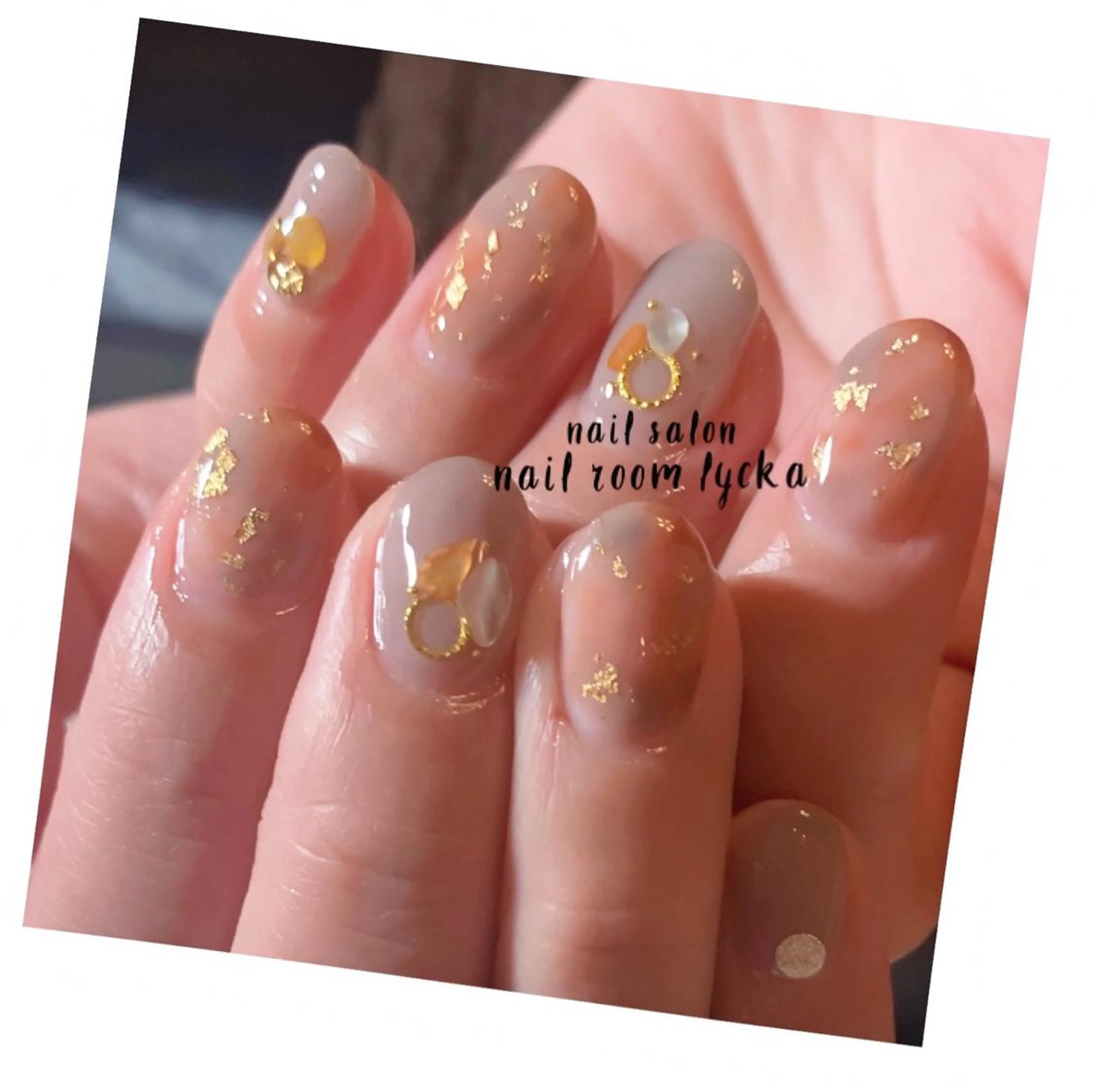 ネイル ﾈｲﾙﾙｰﾑﾘｯｶ 𝐦𝐚𝐲𝐮のネイルデザイン