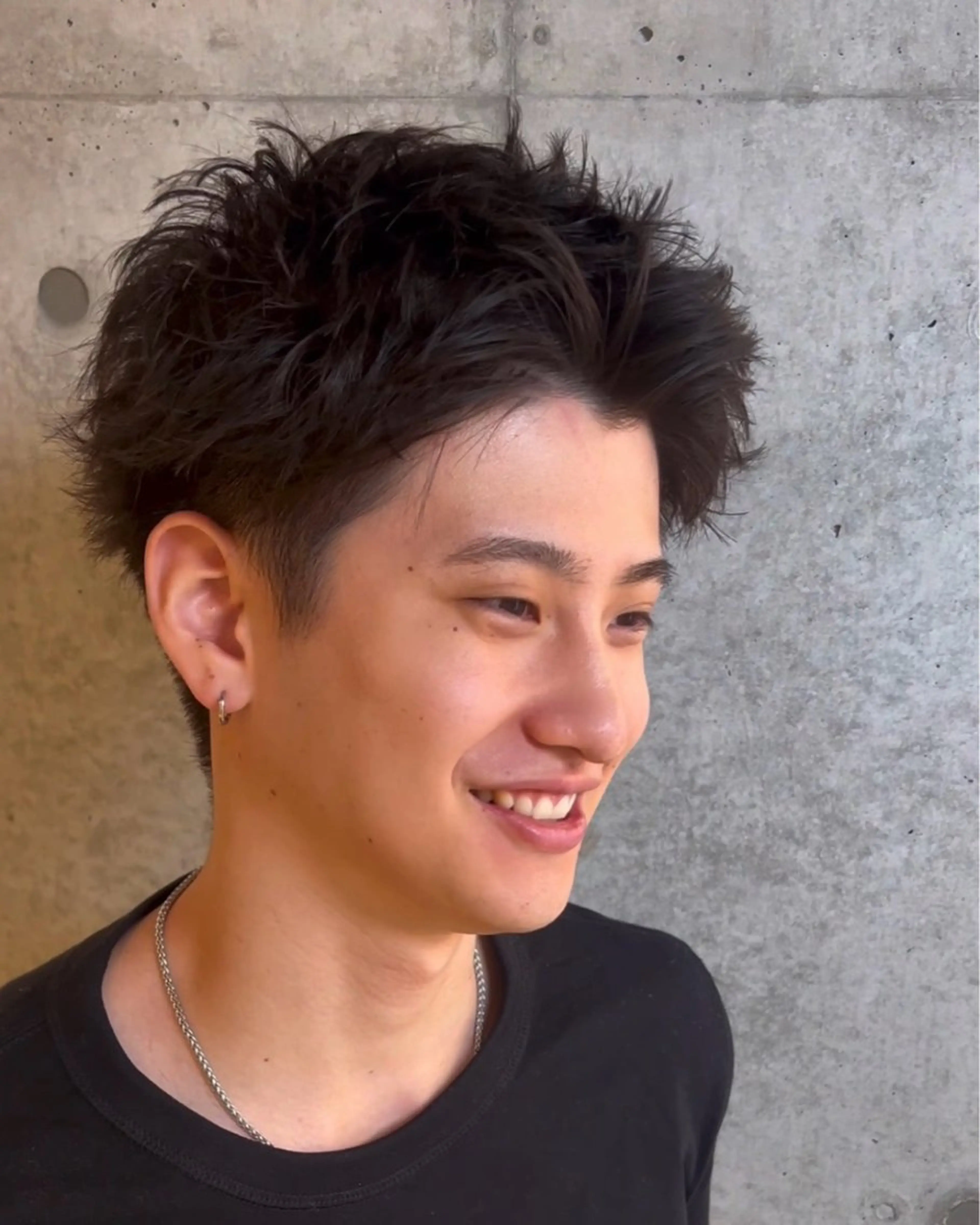 メンズ スパイキーショート ❤️‍🔥Ai/メン ズカット❤️‍🔥のヘアスタイル