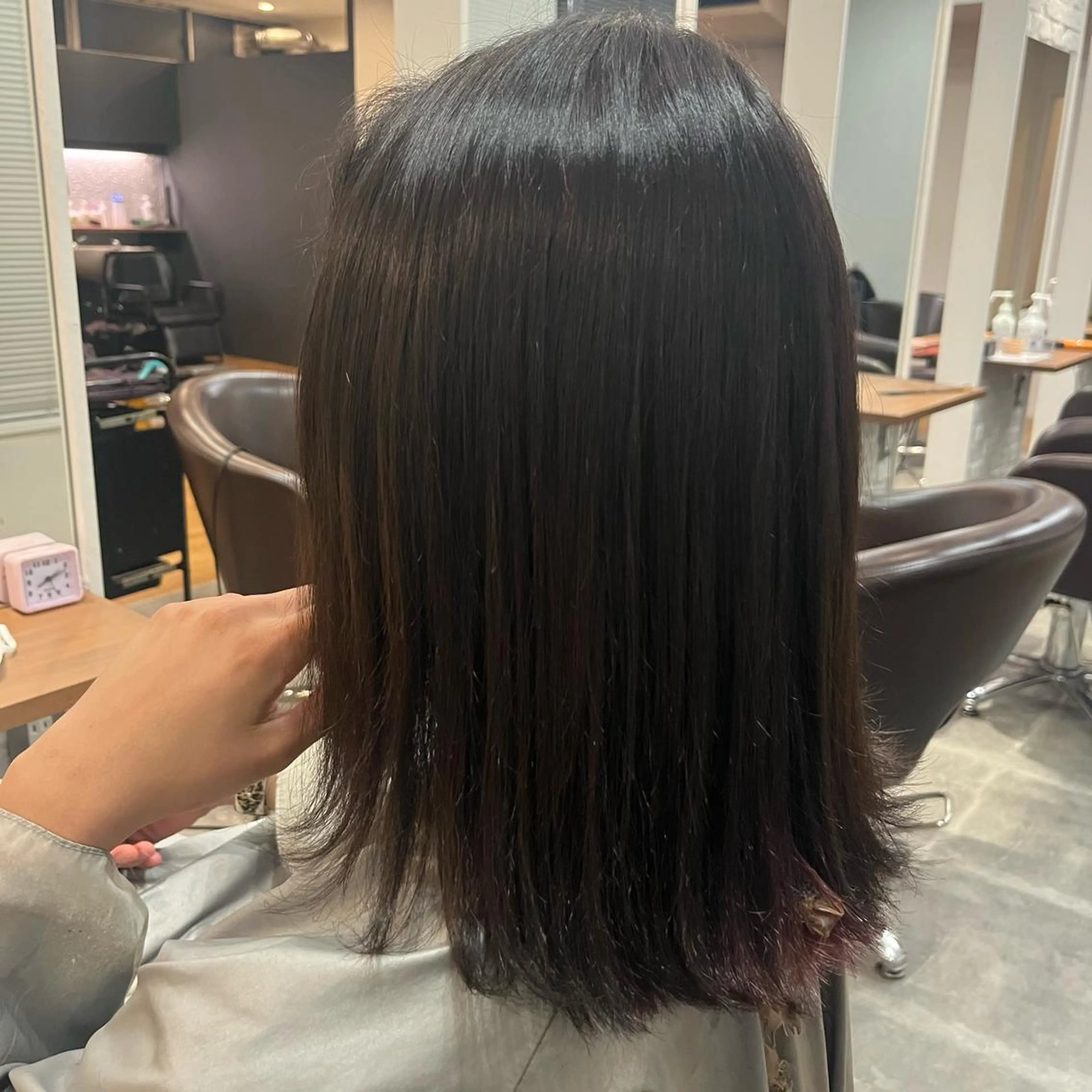 カラー 藤原 智恵のヘアスタイル