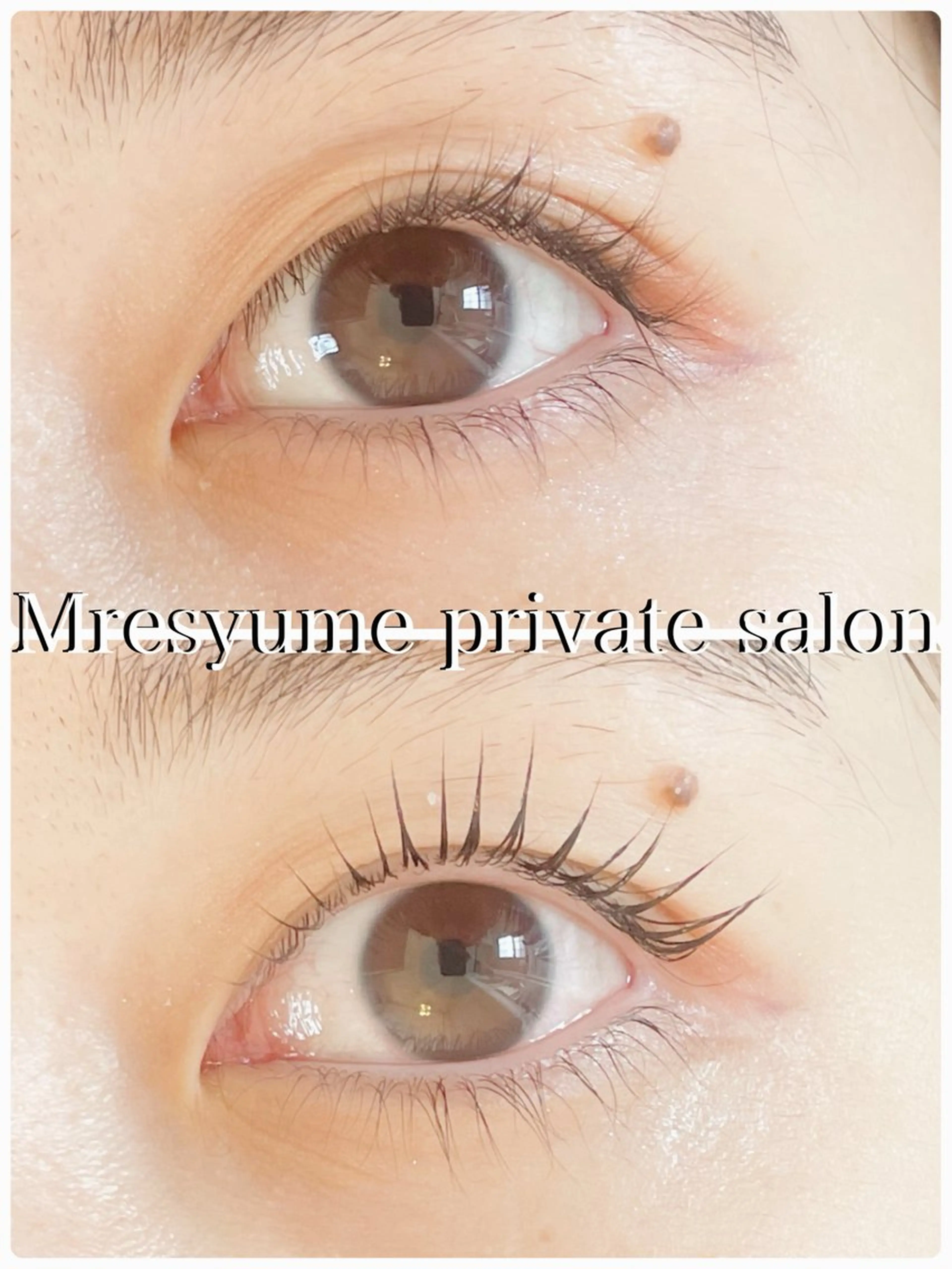 マツエク・マツパ マツパ Mresyume MAYUのマツエク・マツパデザイン