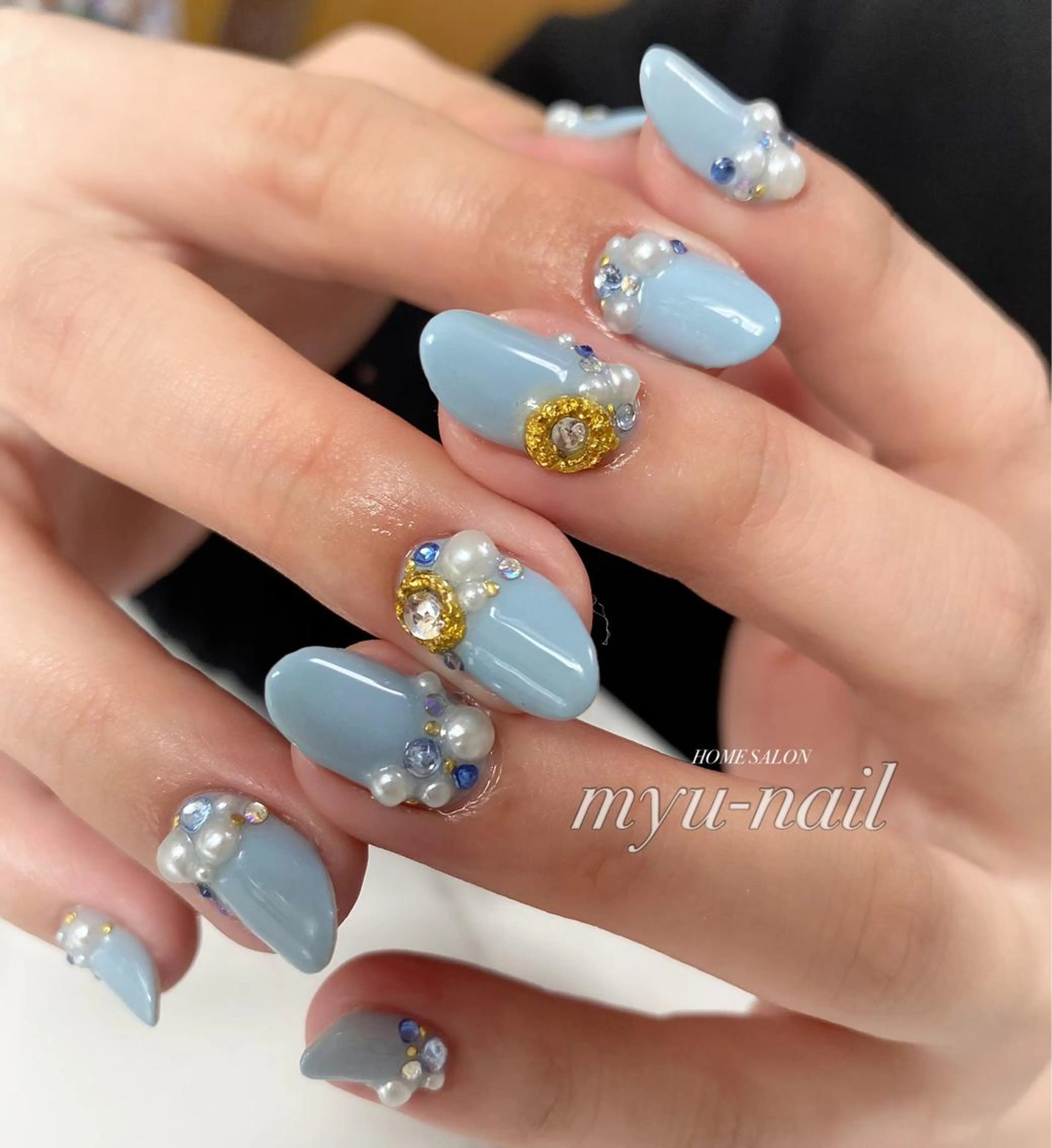 ネイル ハンドネイル ホームサロン myu-nailのネイルデザイン