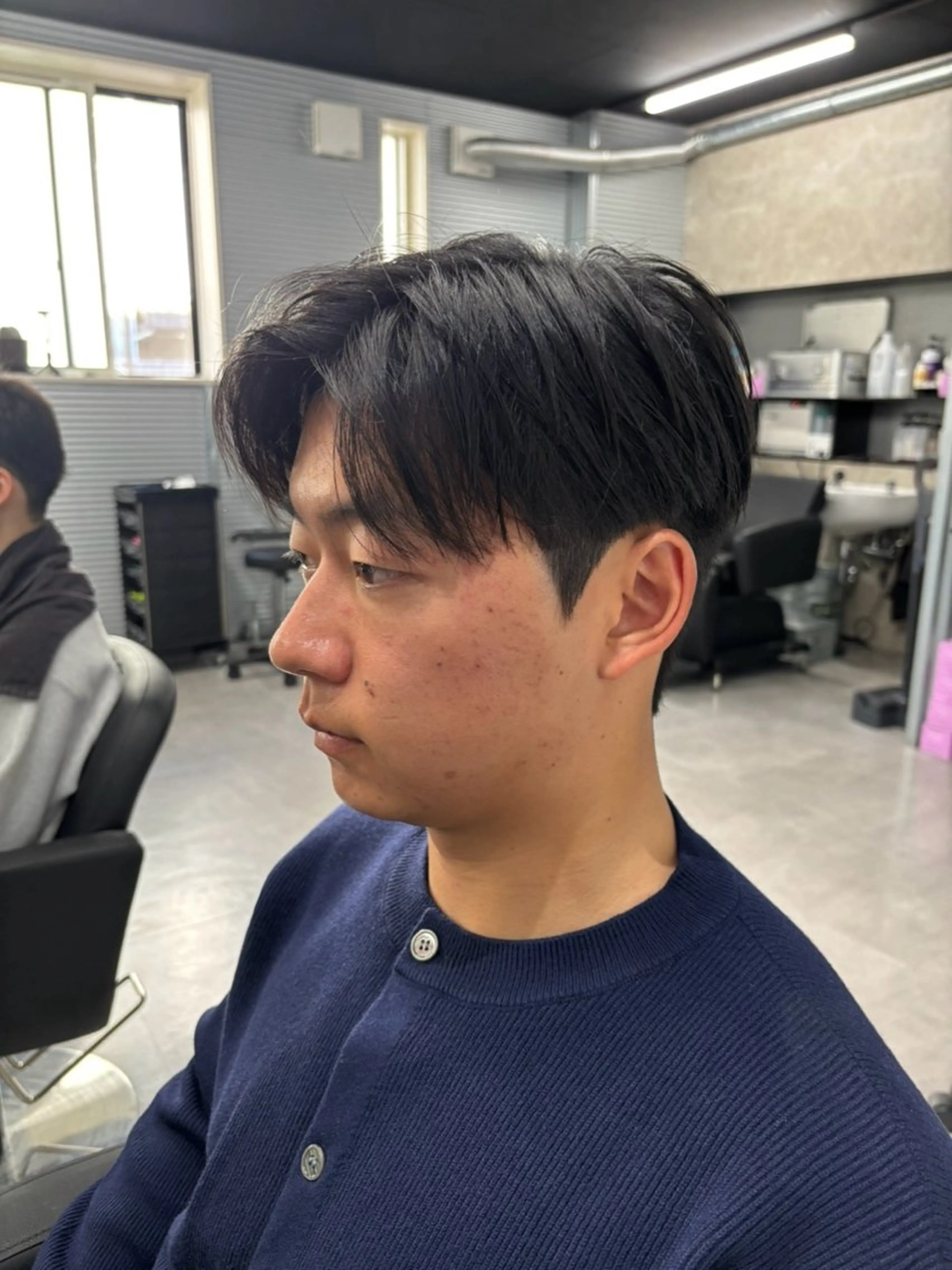ショート メンズ/柏/パーマ/ チハヤのヘアスタイル