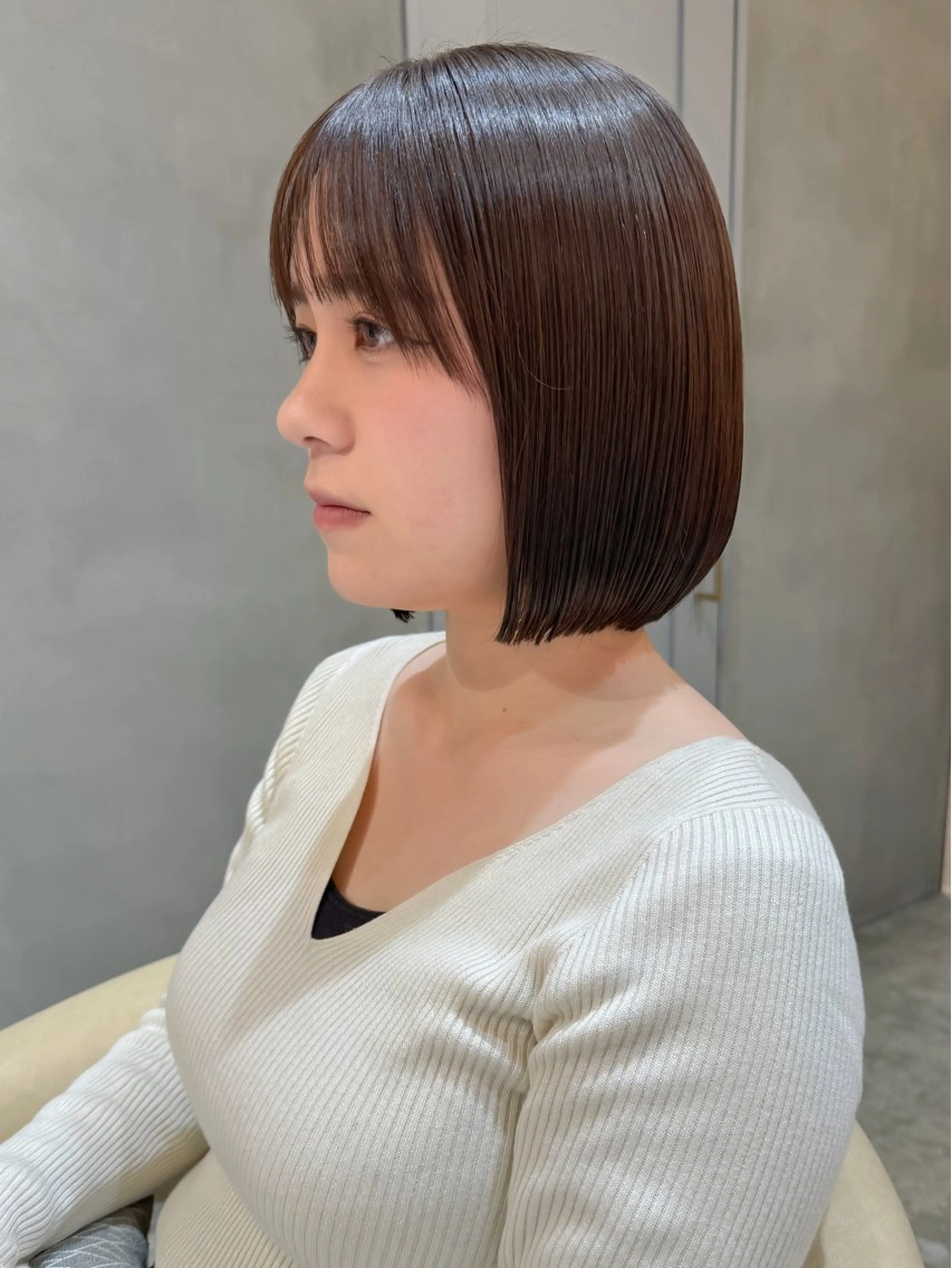 ショート カット 縮毛矯正 トリートメント 🌹ボブ/髪質改善 韓国ヘア🌹澤口龍成のヘアスタイル