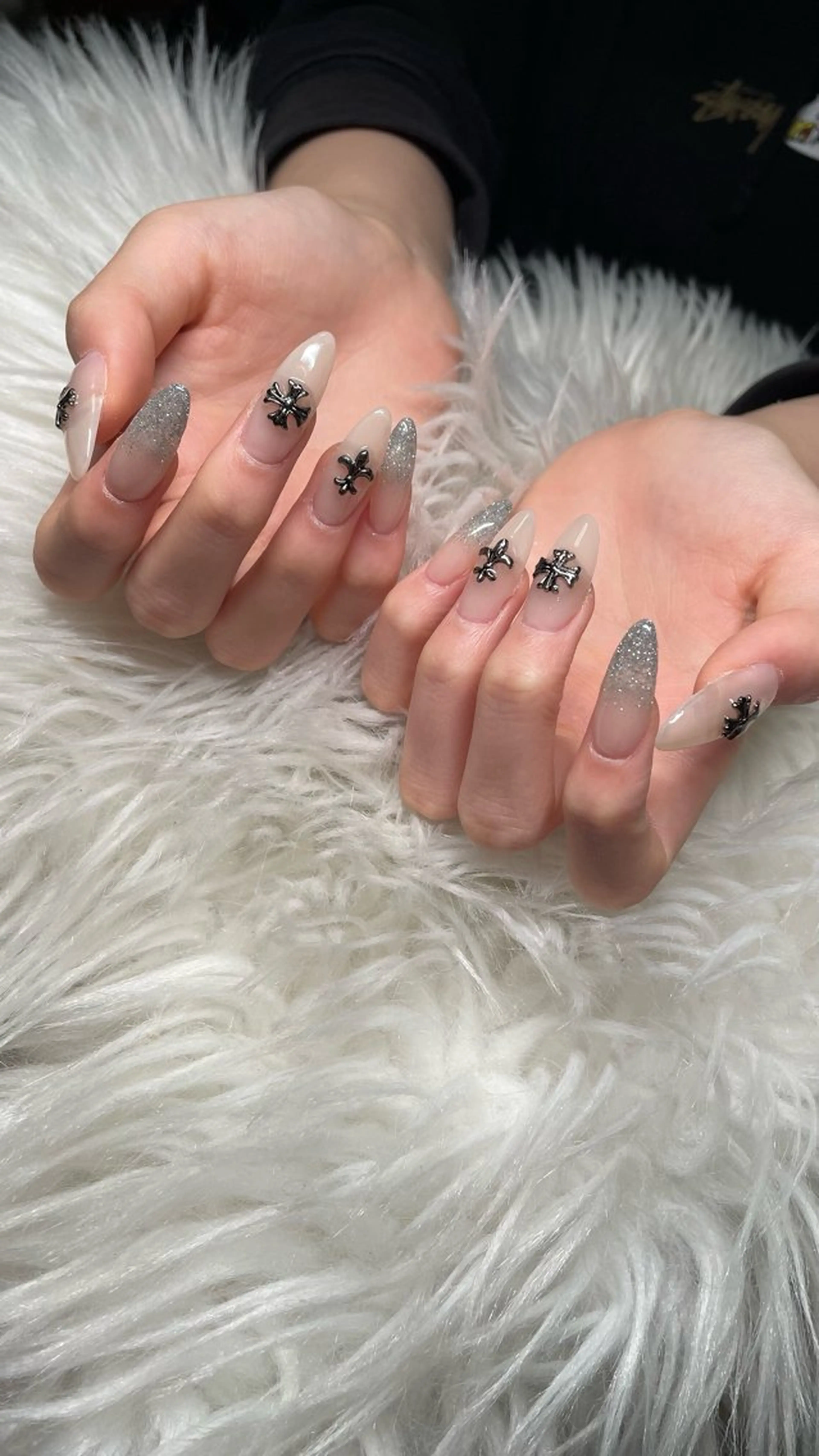 【ジェル】ワンカラーorラメグラ💖(付け替えオフ無料)の写真