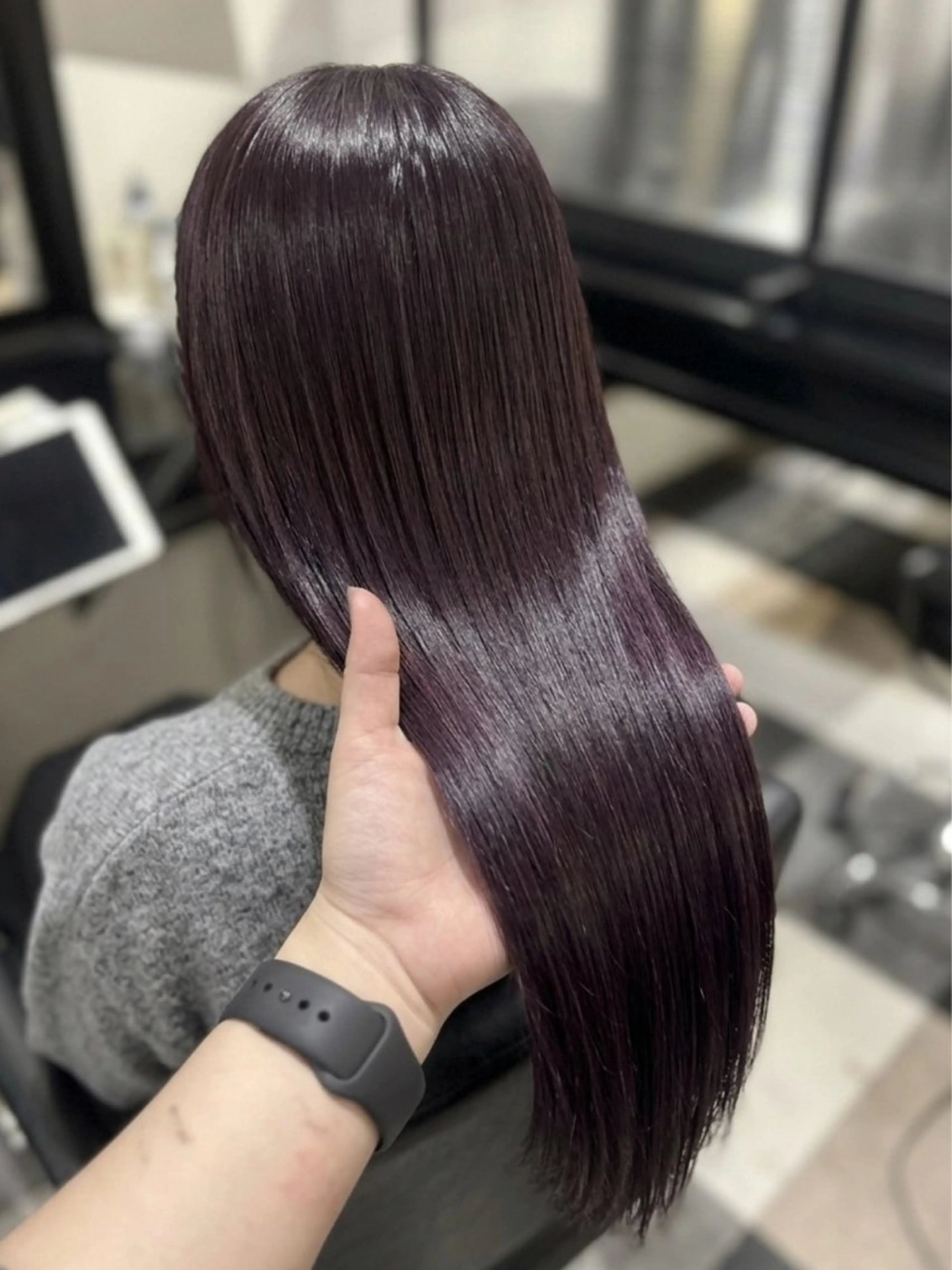 ロング カラー 疋田 玲央のヘアスタイル