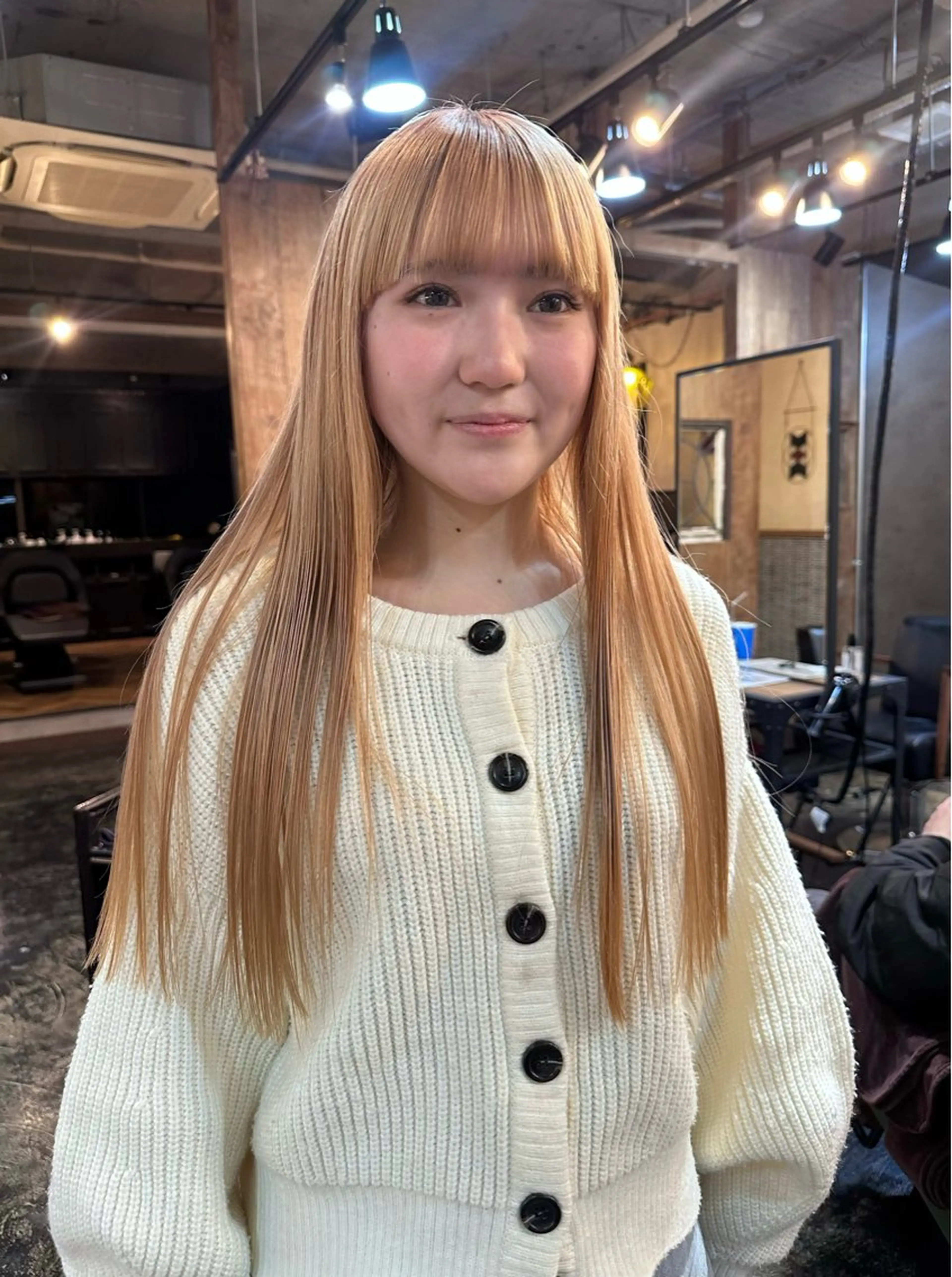 ロング カットモデル/カラー rionのヘアスタイル