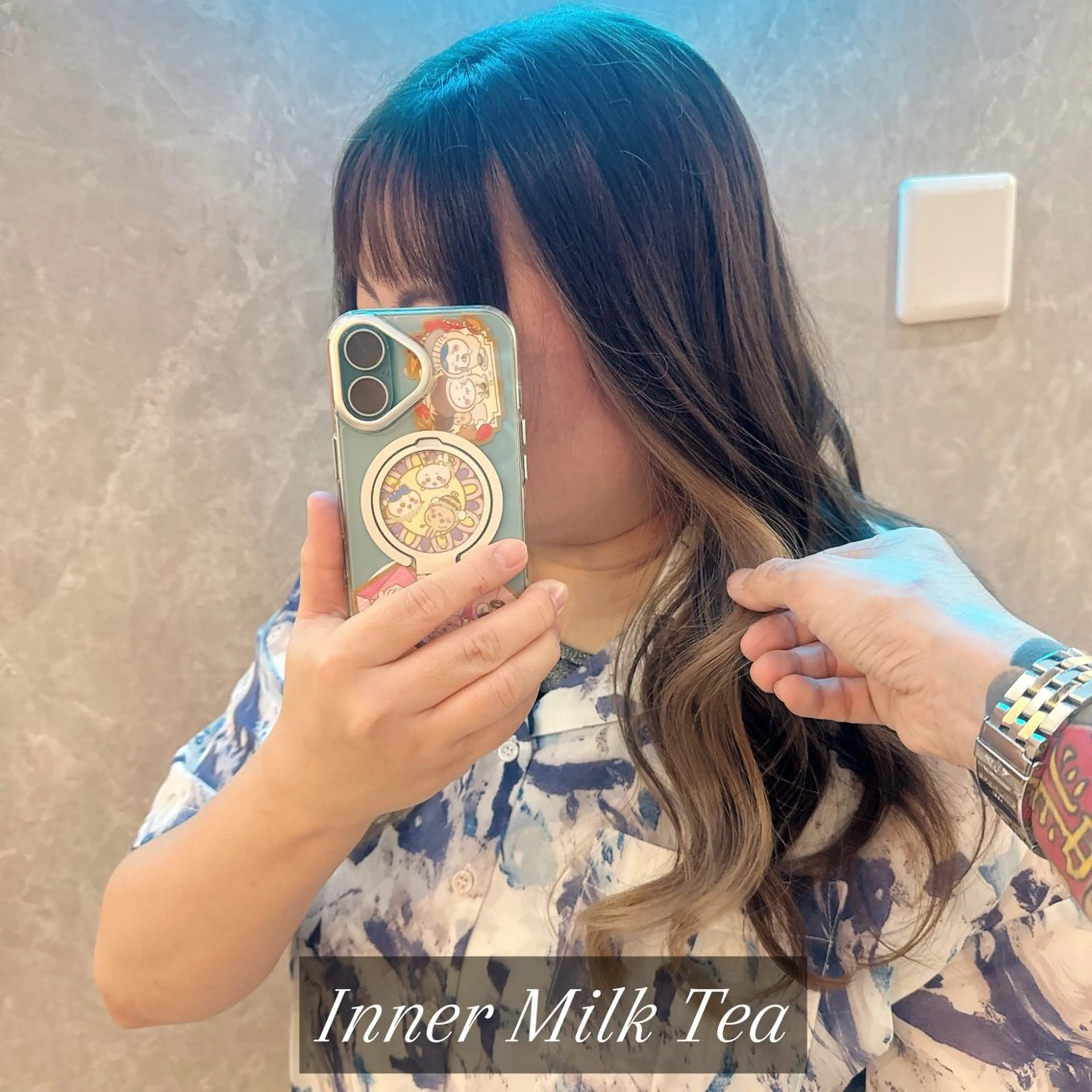 ロング カラー バレイヤージュ ベージュカラー ブリーチ ブラウンカラー ケアブリーチ ヘアカラー トリートメント デザインカラー 髪質改善Lilithのその他イメージ