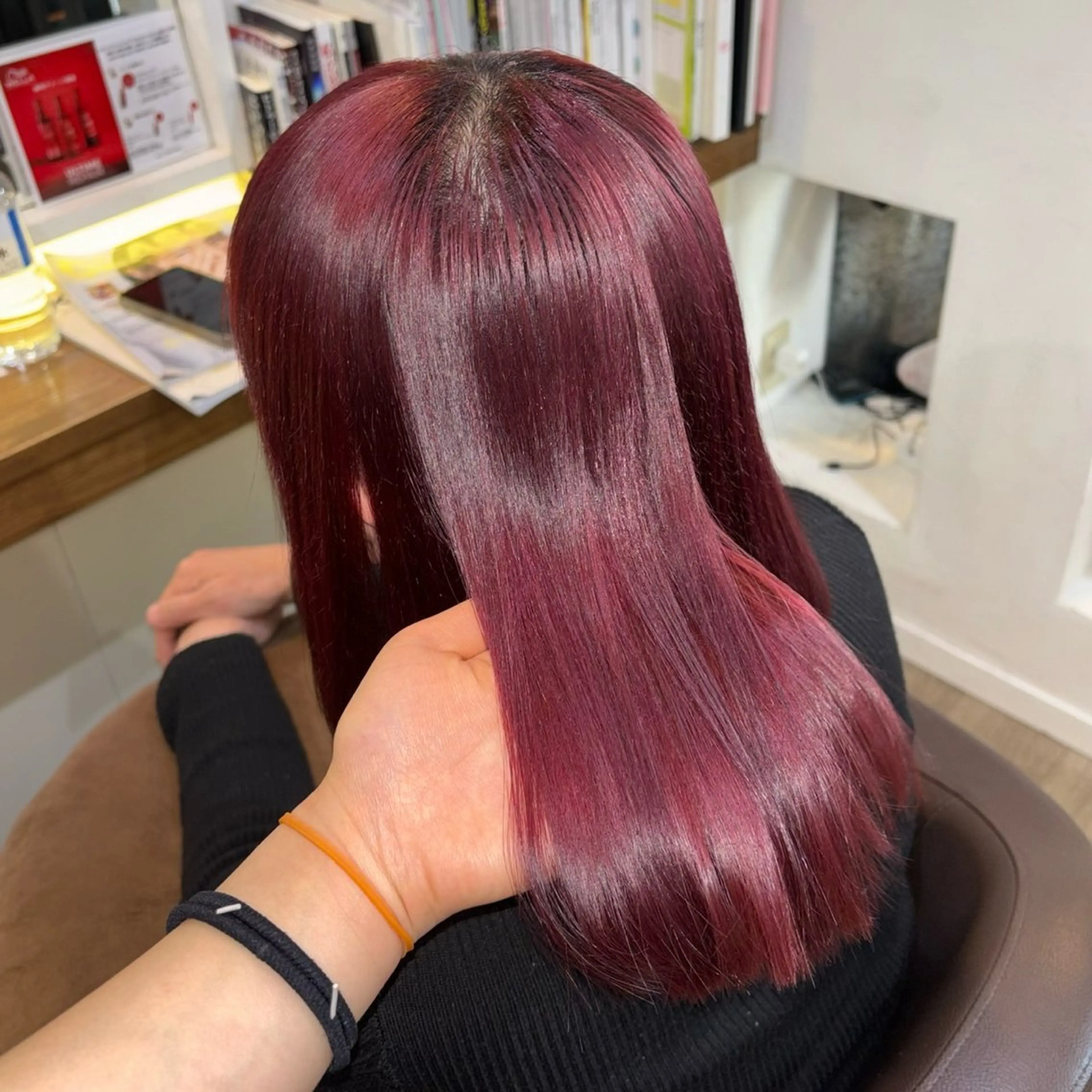 ミディアム 大森 望生のヘアスタイル