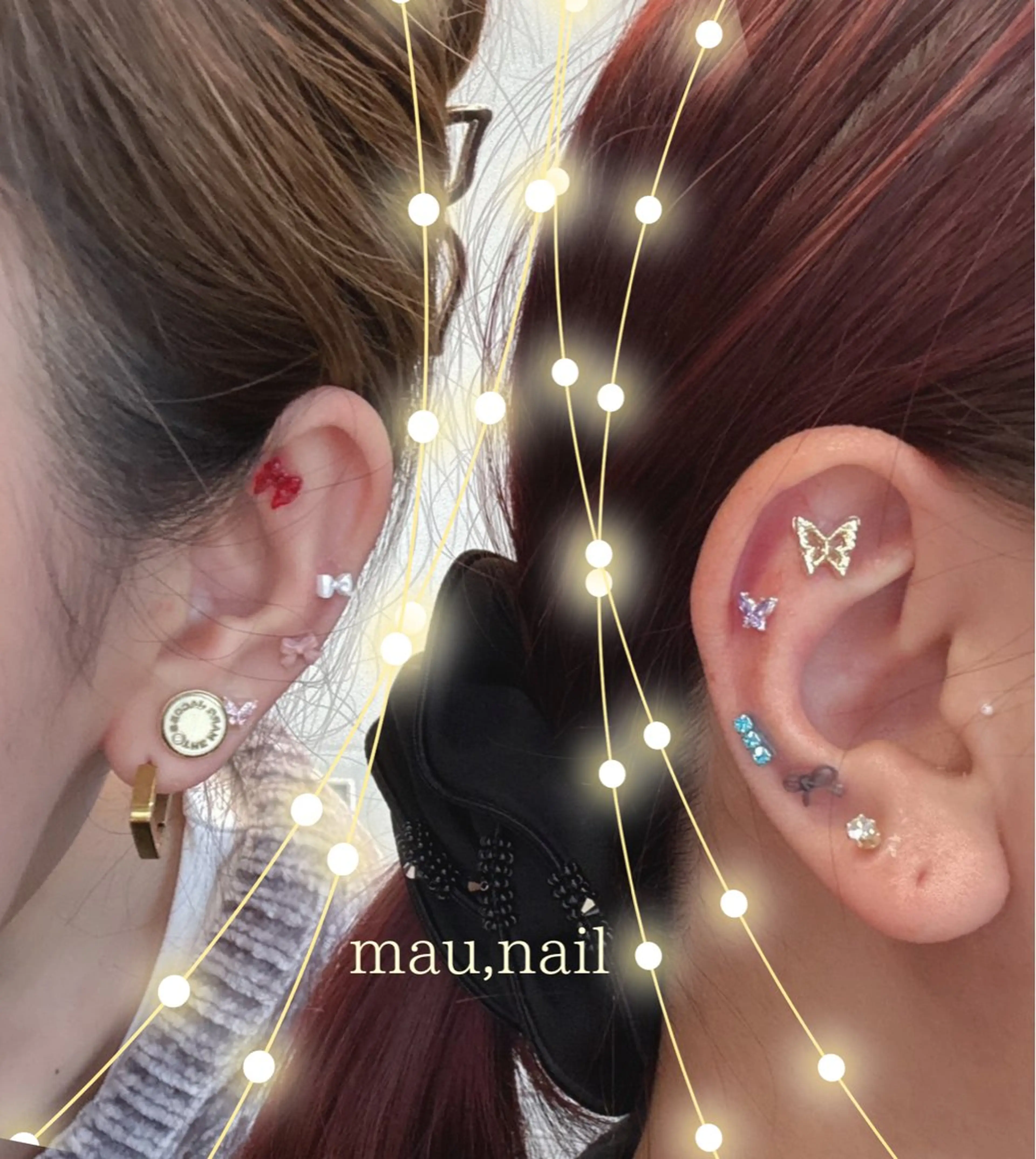 mau nail ,to skinのネイルデザイン