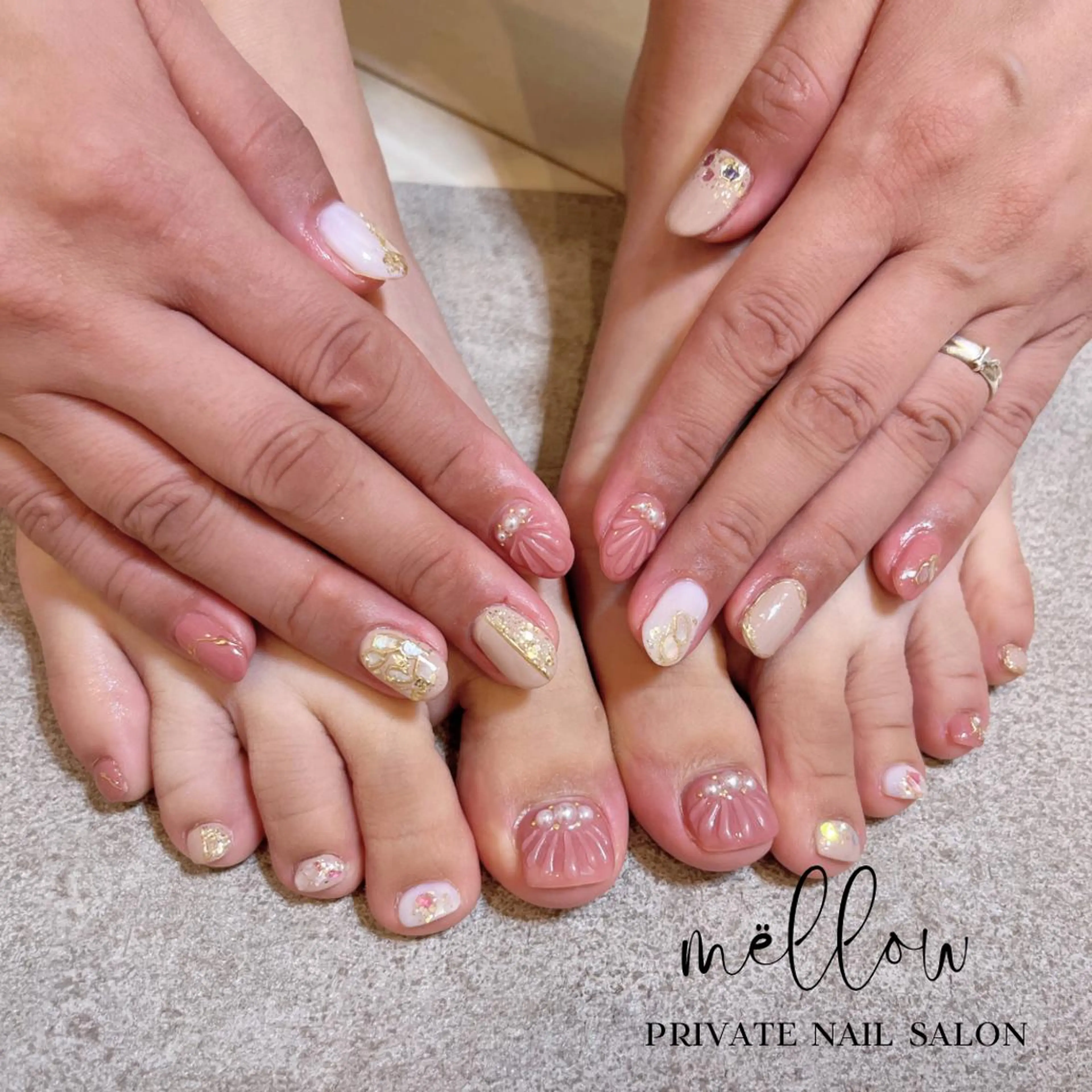 ネイル フットネイル ハンドネイル belalua nail&eyeのネイルデザイン