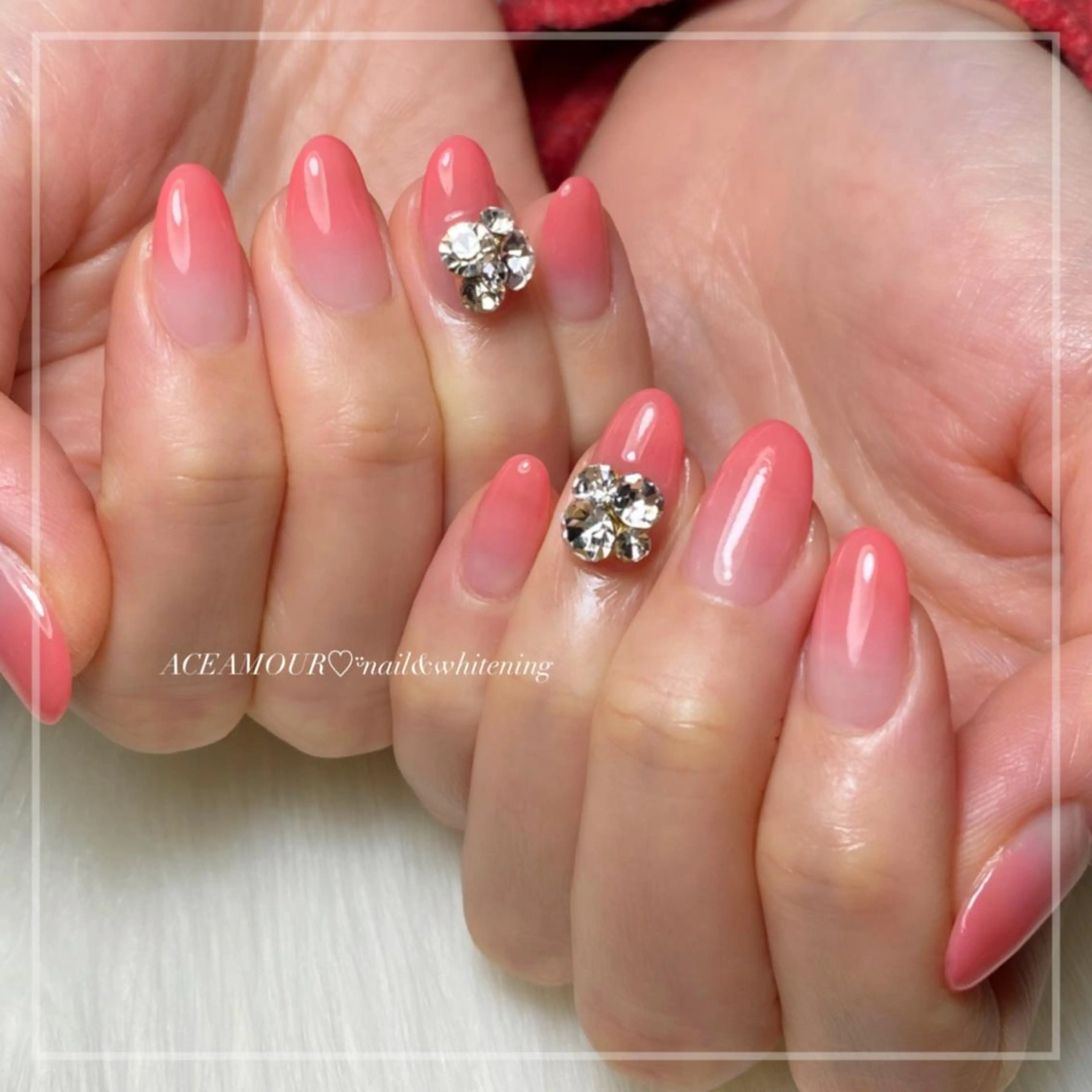 ネイル ネイル/耳つぼ /新ホワイトニングのネイルデザイン