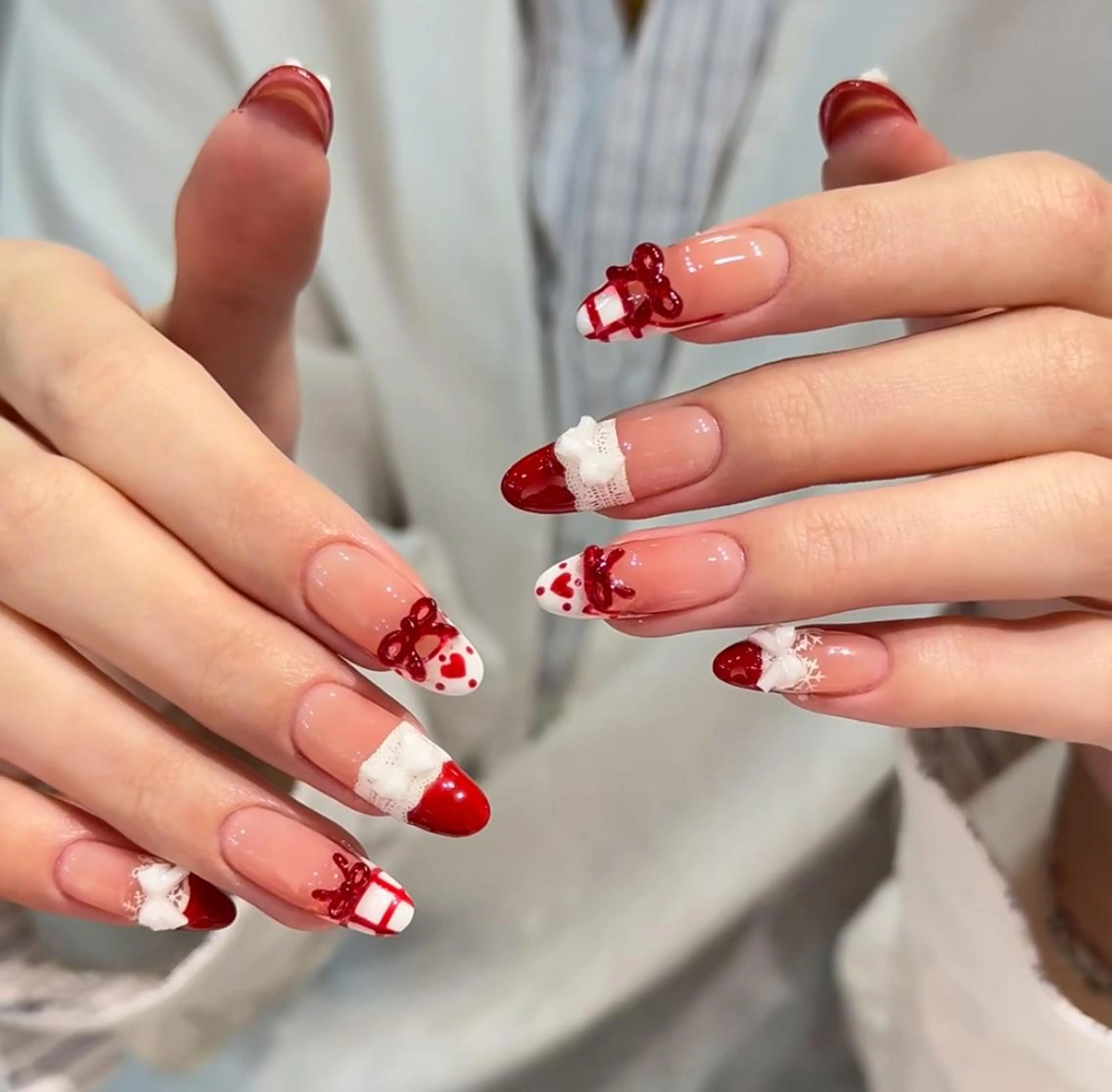 ネイル ハンドネイル 🎀 Ayaka_nailのネイルデザイン