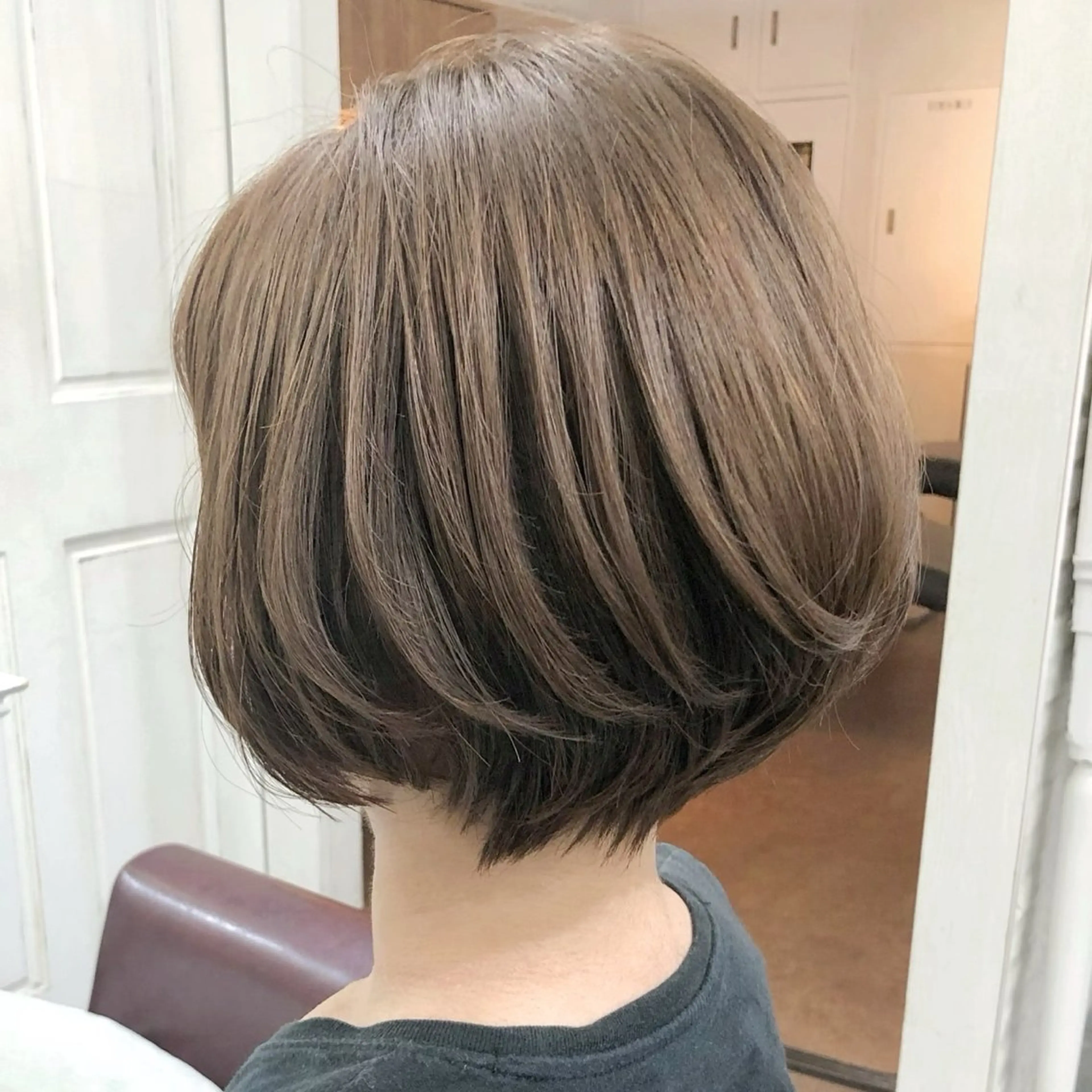 ショート カラー カット ヘアカラー トリートメント Soleria所属・艶髪/酸性ストレート 根本零のヘアスタイル