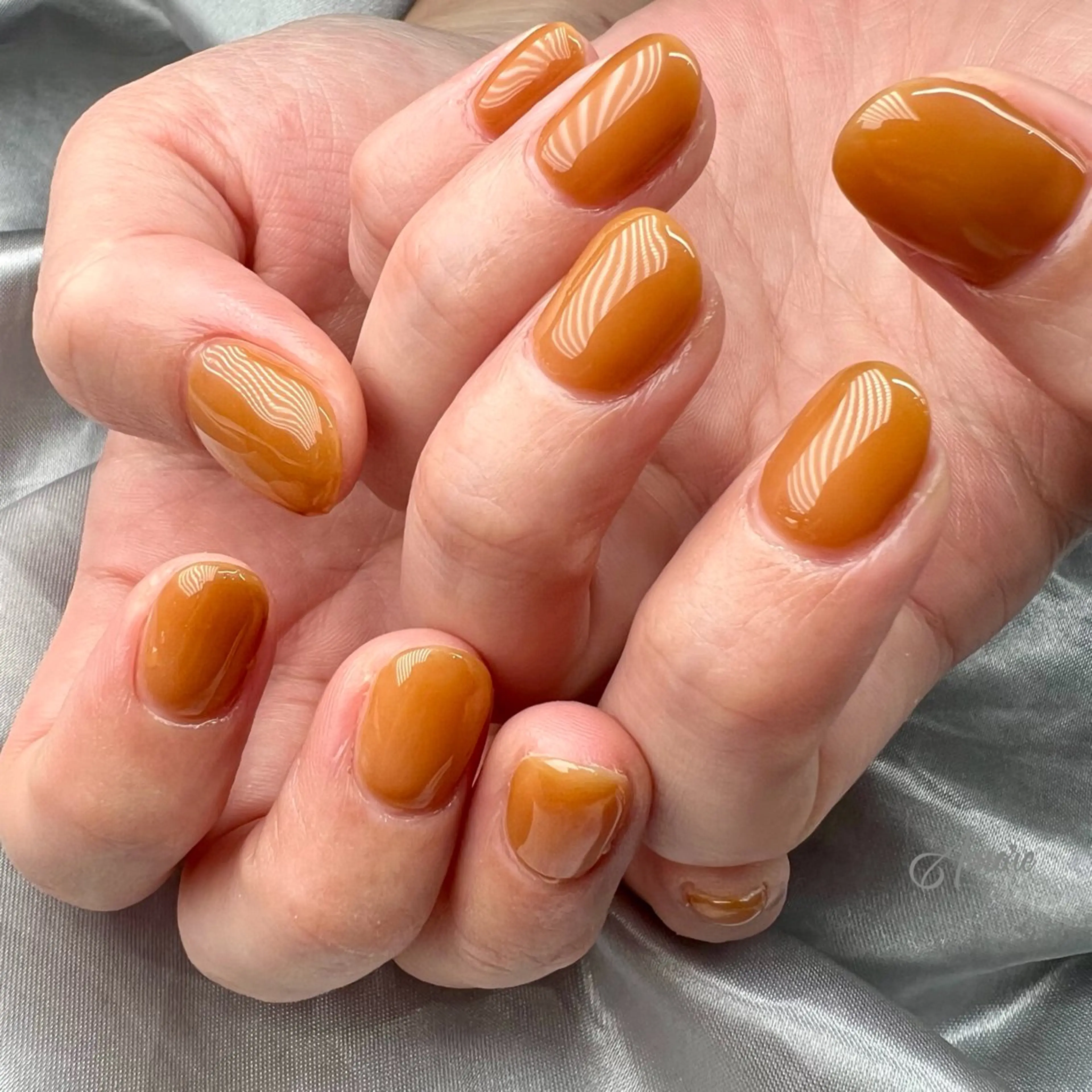 ネイル ジェルネイル キラキラネイル 韓国ネイル パラジェル 冬ネイル You kyehwaのネイルデザイン