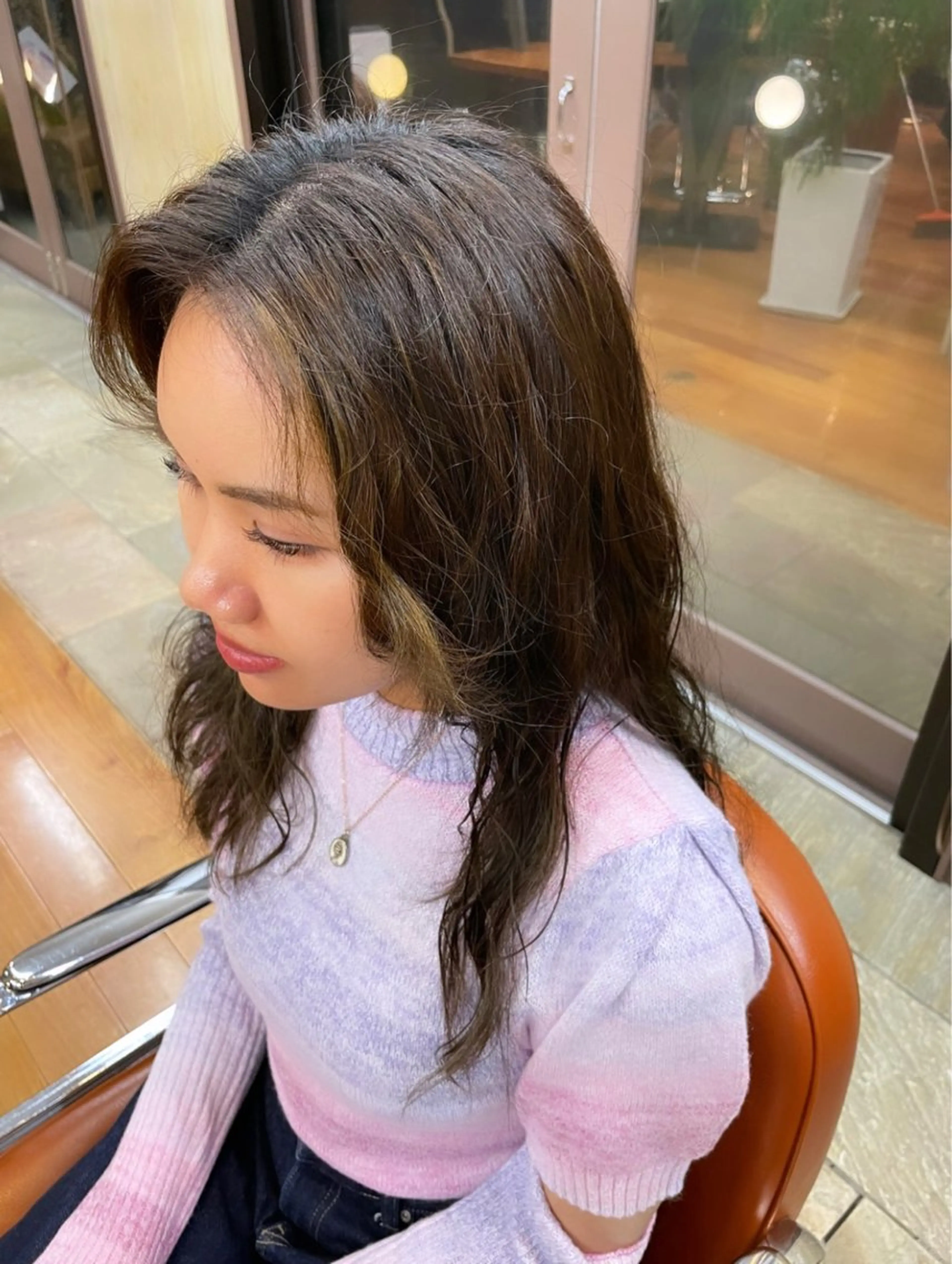 セミロング ayaka |トレンドヘアのヘアスタイル