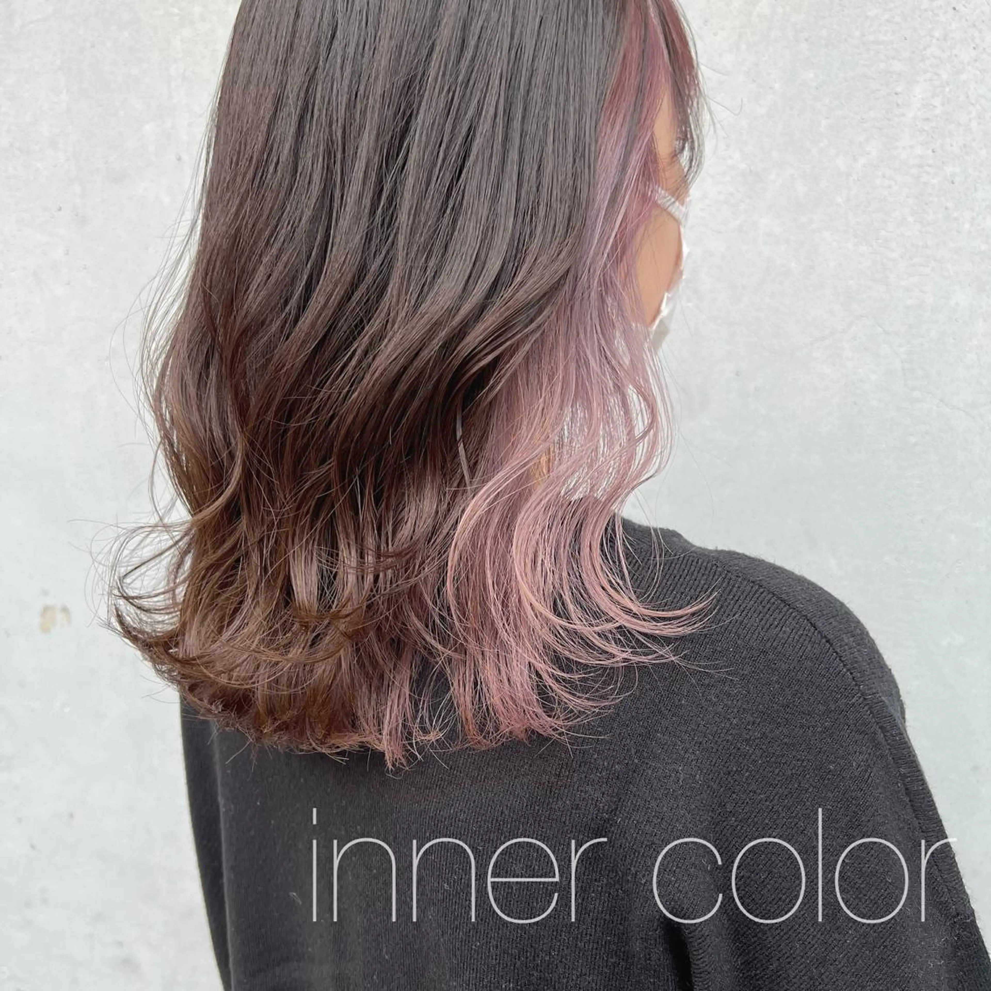 ミディアム 透明感カラー 金村真子のヘアスタイル