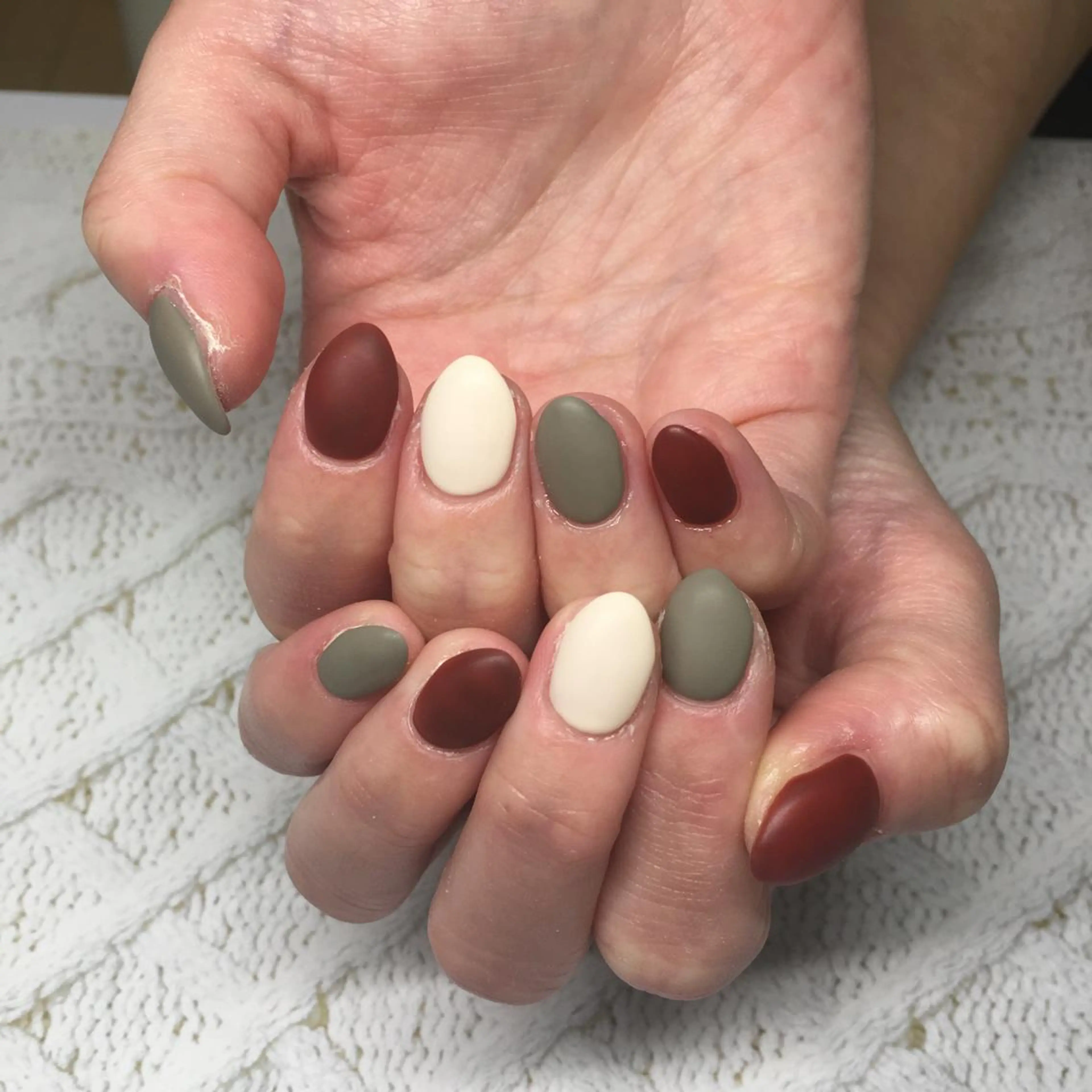 ネイル マットネイル ワンカラーネイル palmy nailのネイルデザイン